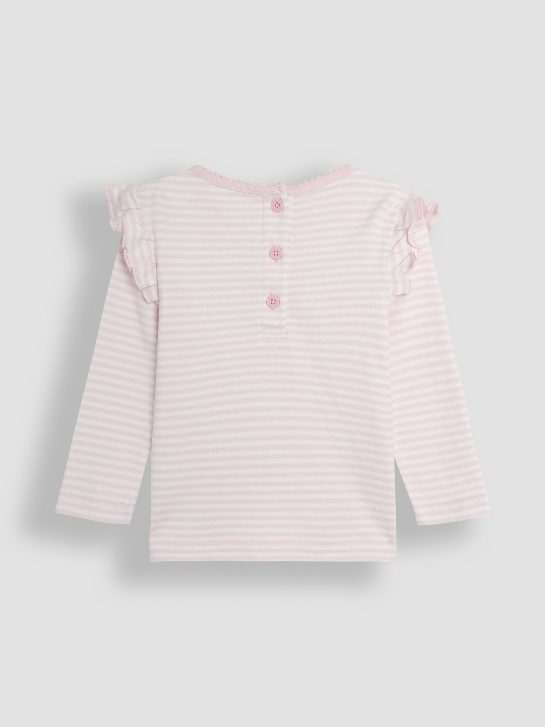 Pink 2-Pack Frill Tops - Image 5 of 5
