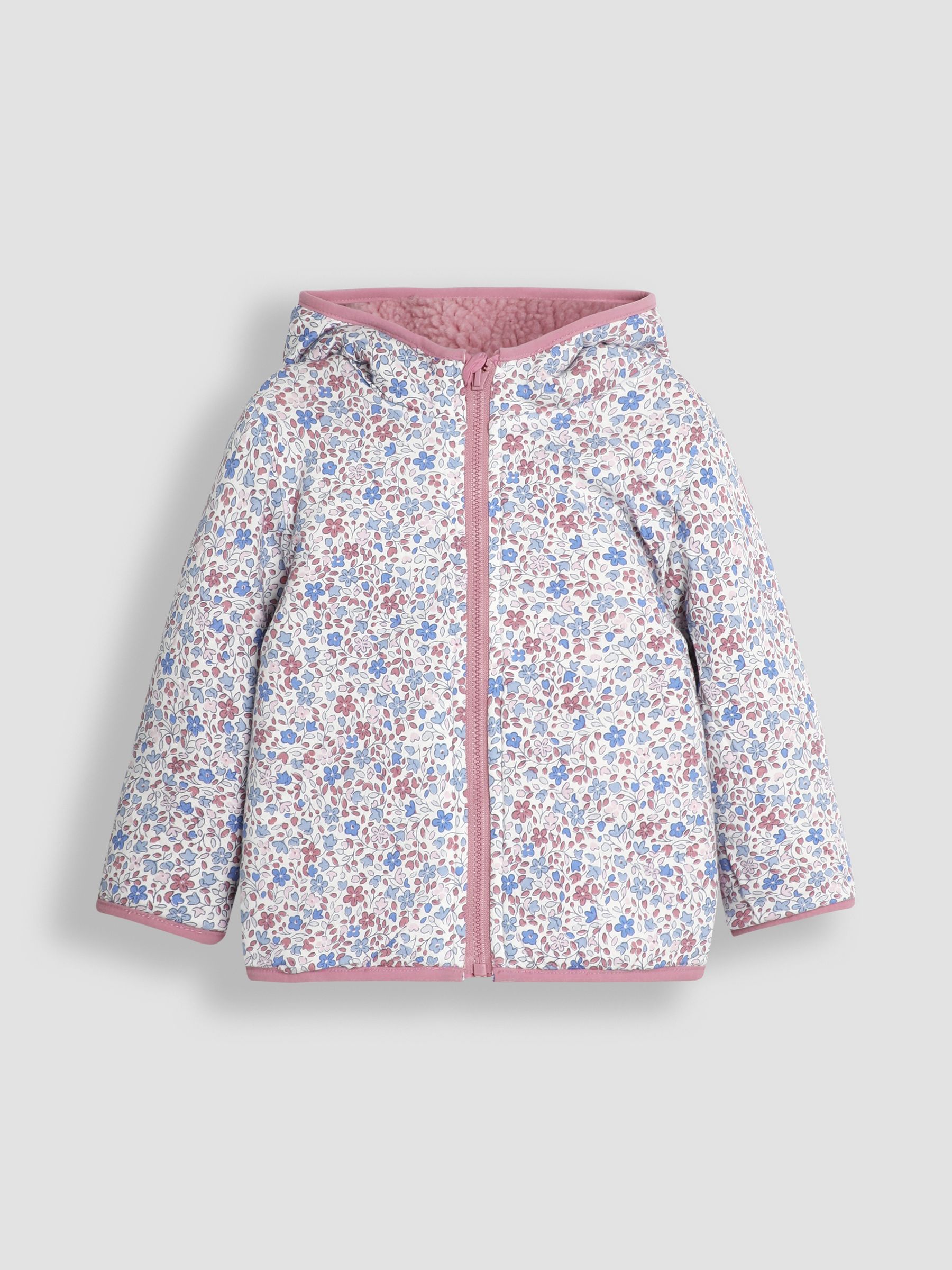 Pink Mouse Reversible Hooded Teddy Fleece - Image 2 of 7