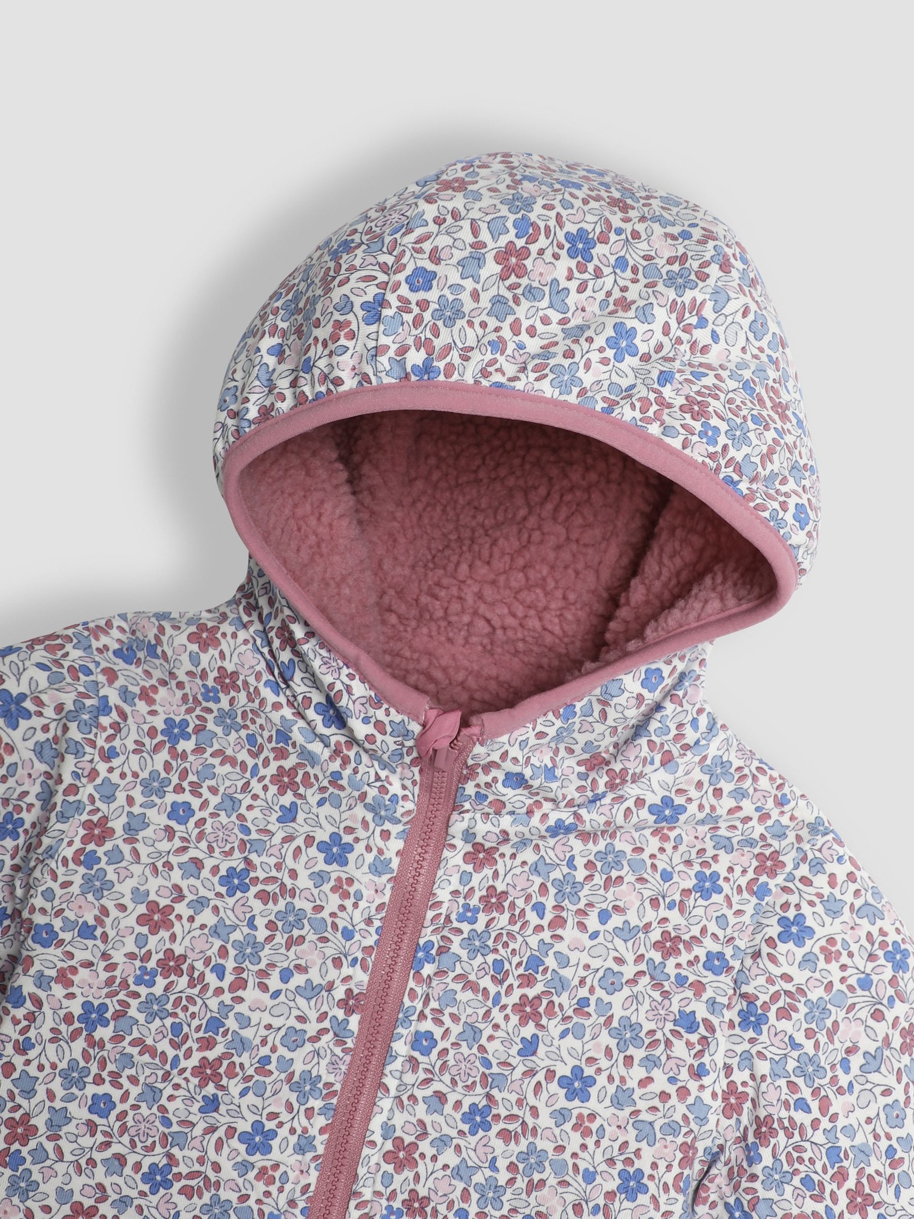 Pink Mouse Reversible Hooded Teddy Fleece - Image 6 of 7
