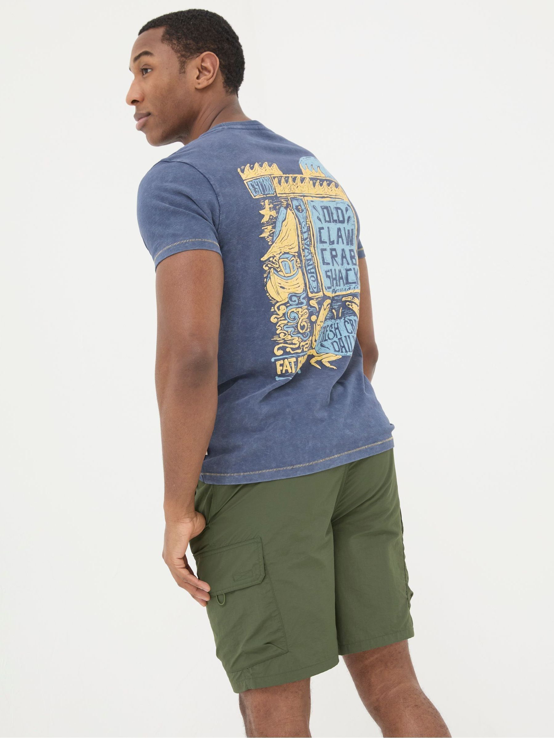 Green Snowdon Hybrid Cargo Shorts - Image 2 of 4