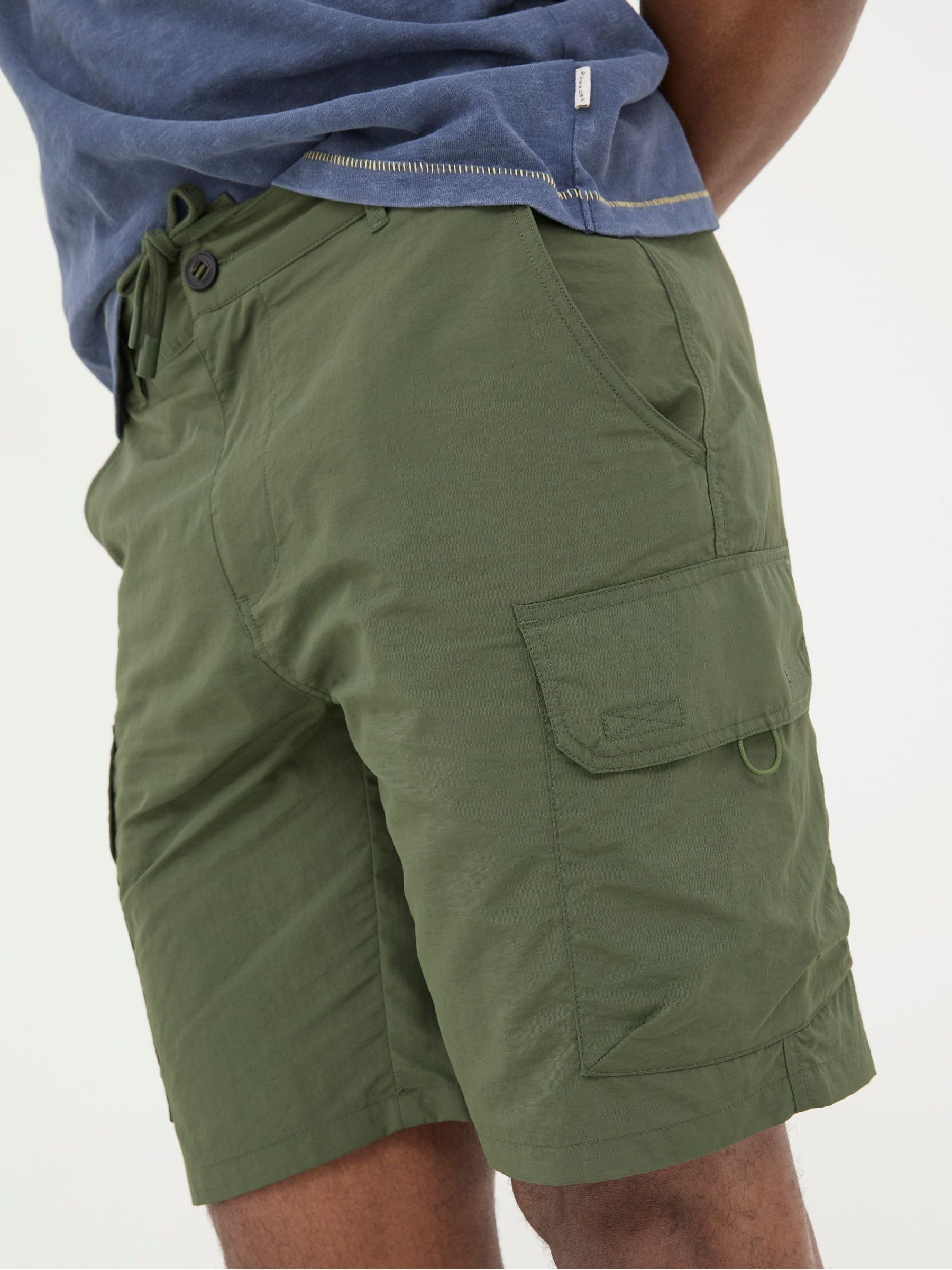 Green Snowdon Hybrid Cargo Shorts - Image 3 of 4