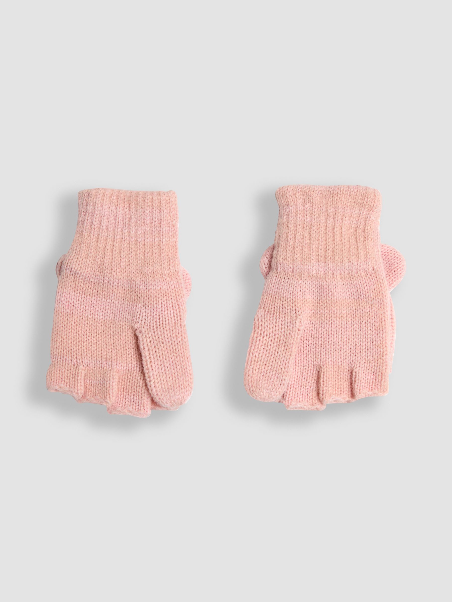 Pink Mouse Novelty Mittens With Fingers - Image 2 of 3