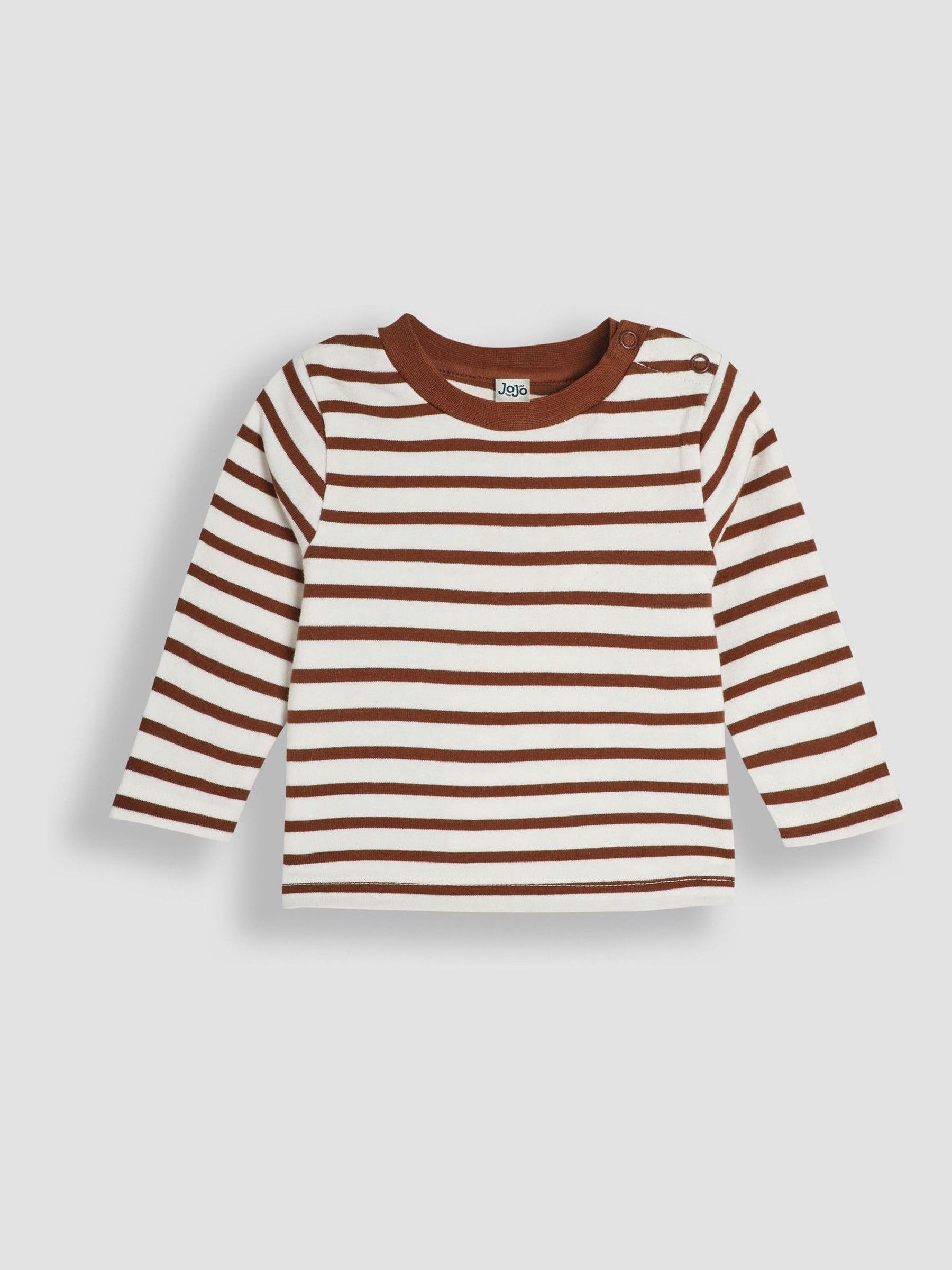 Stone 2-Piece Classic Cord Dungarees & Stripe Top Set - Image 4 of 6