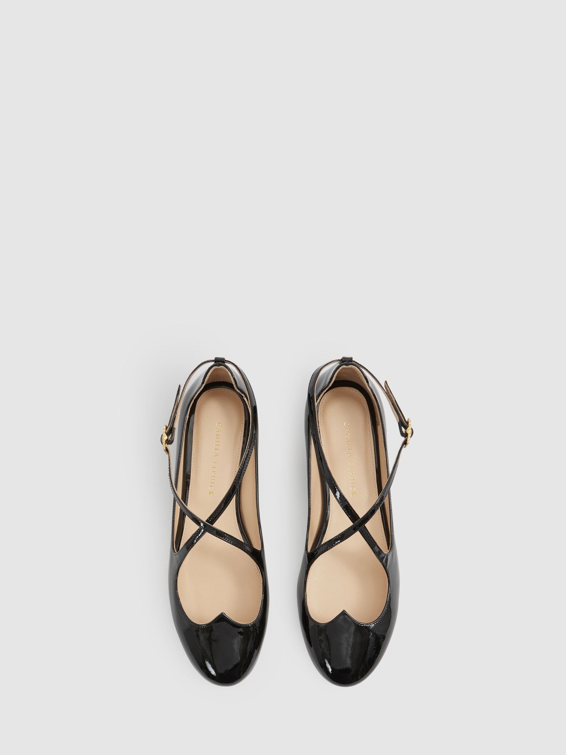 Camilla Elphick Lover Flats in Black - Image 2 of 4