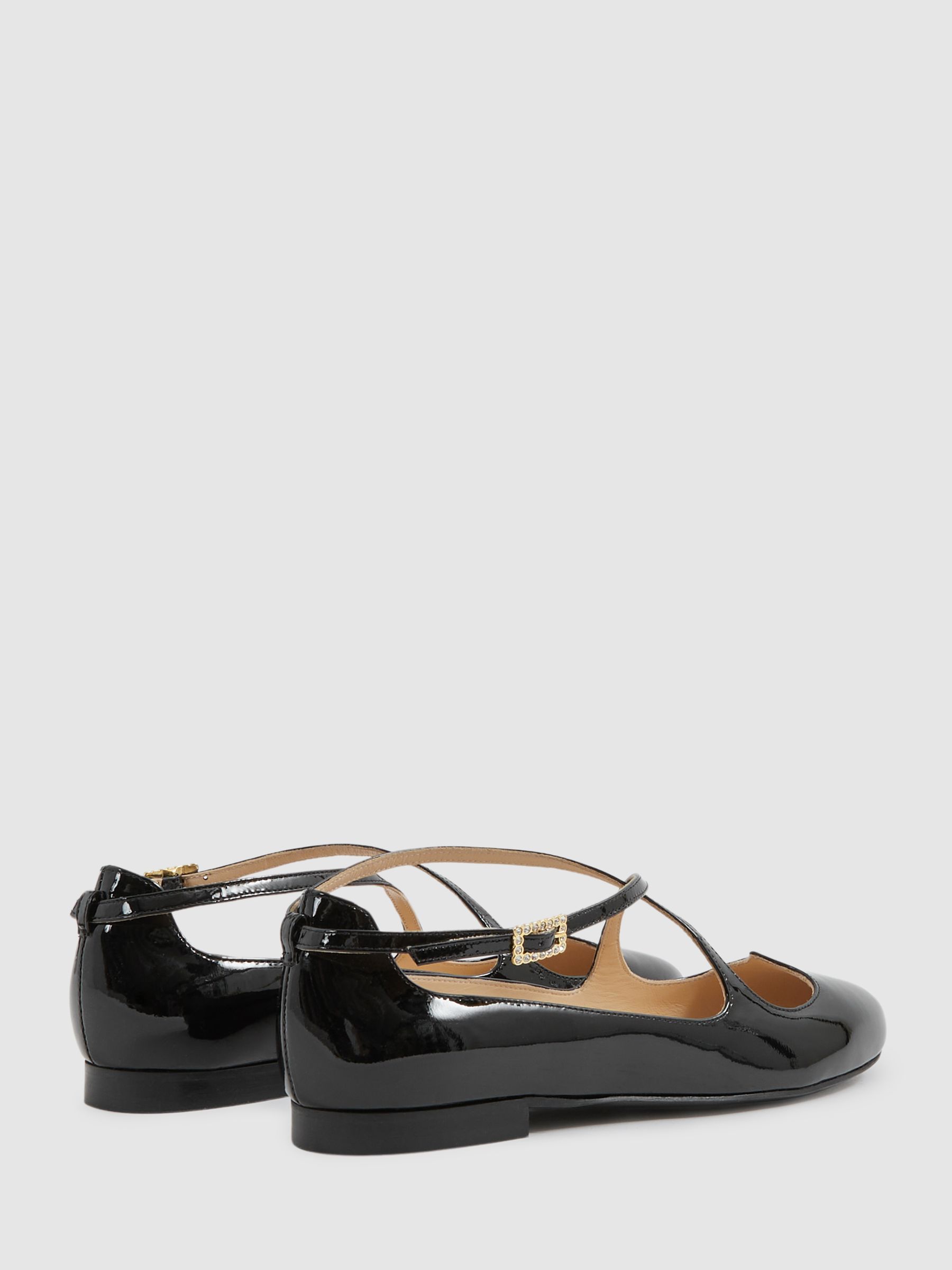 Camilla Elphick Lover Flats in Black - Image 3 of 4
