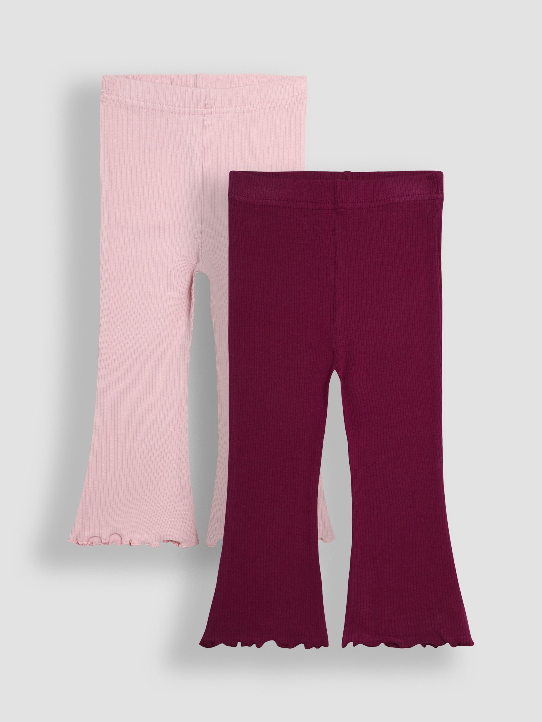 Pink Flared Leggings 2 Pack - Image 1 of 9