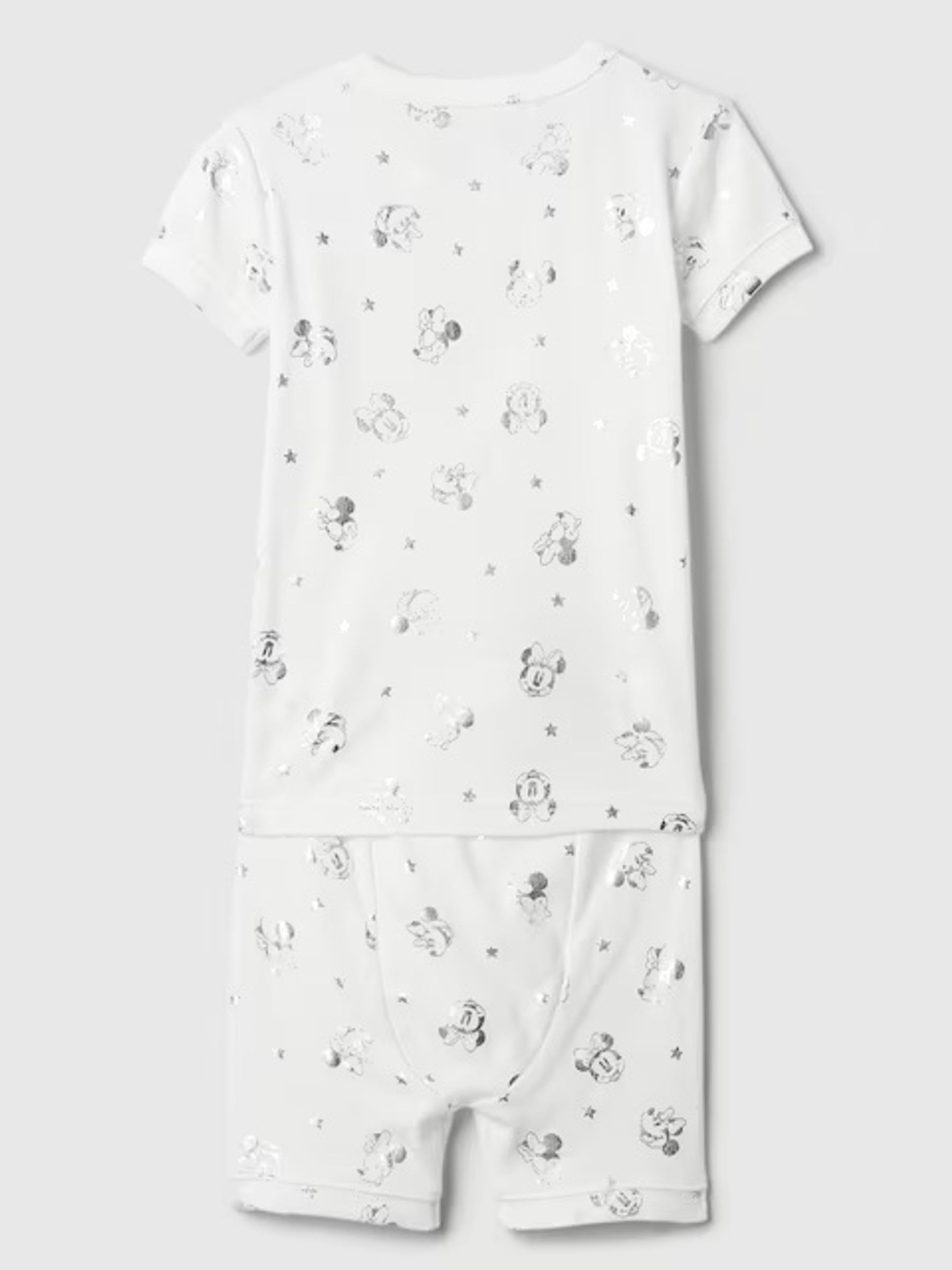 White Disney Minnie Mouse Organic Cotton Pyjama Set (6mths-5yrs) - Image 2 of 4