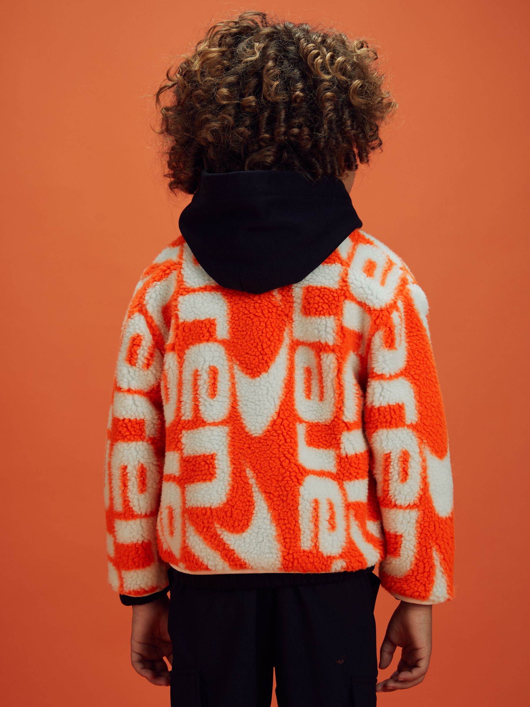 9-13 yrs McLaren F1 Zip-Through Fleece Jacket in Papaya - Image 4 of 6
