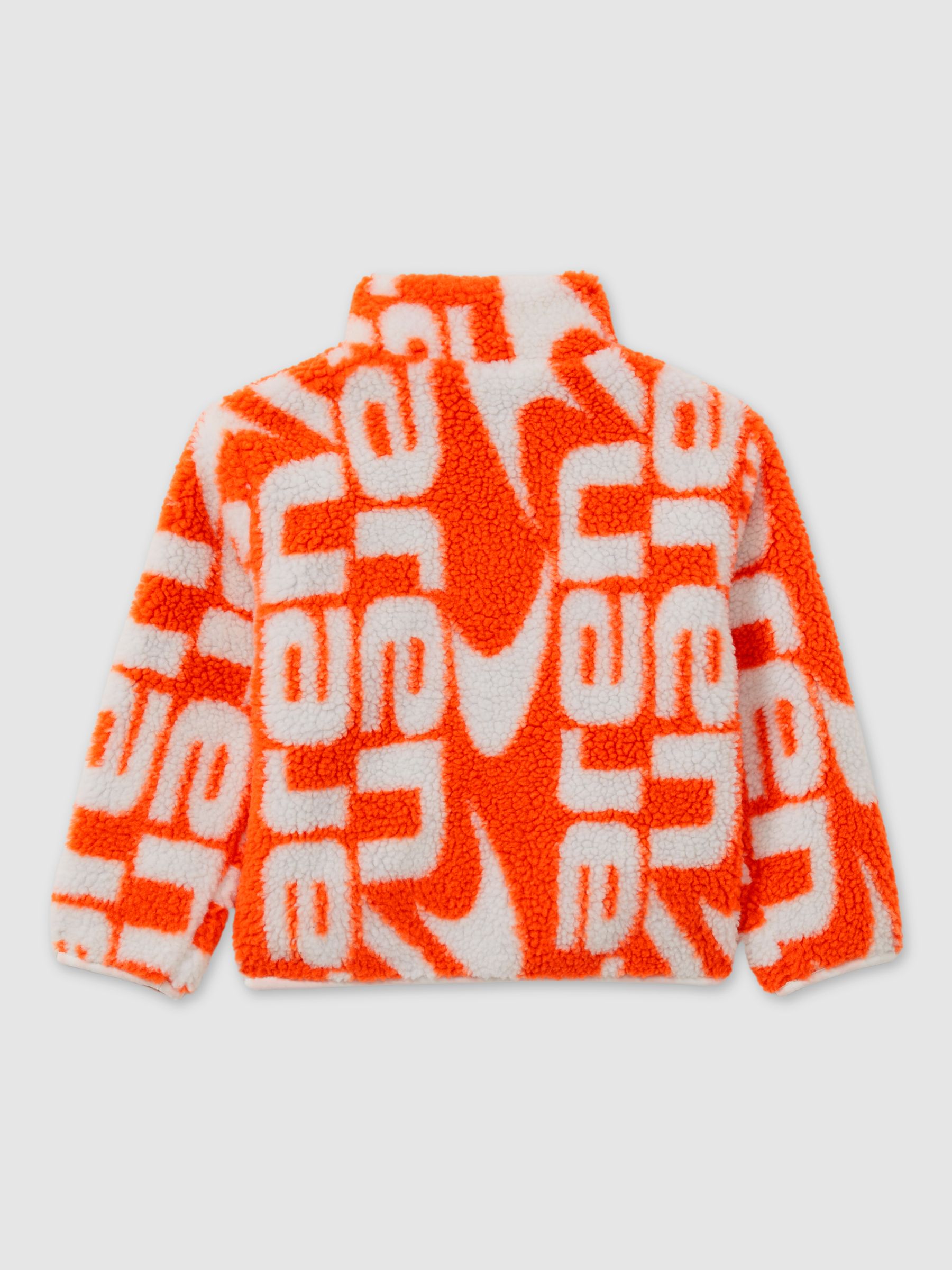 9-13 yrs McLaren F1 Zip-Through Fleece Jacket in Papaya - Image 5 of 6