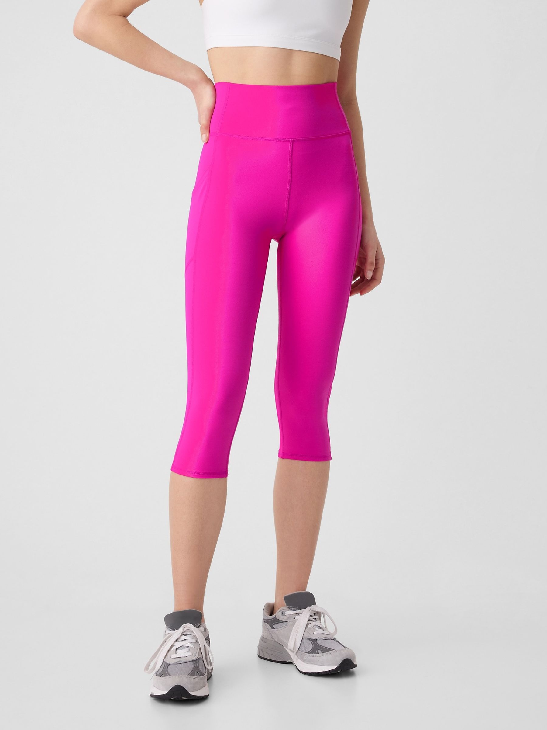 Pink Studio High Waisted Leggings - Image 1 of 5