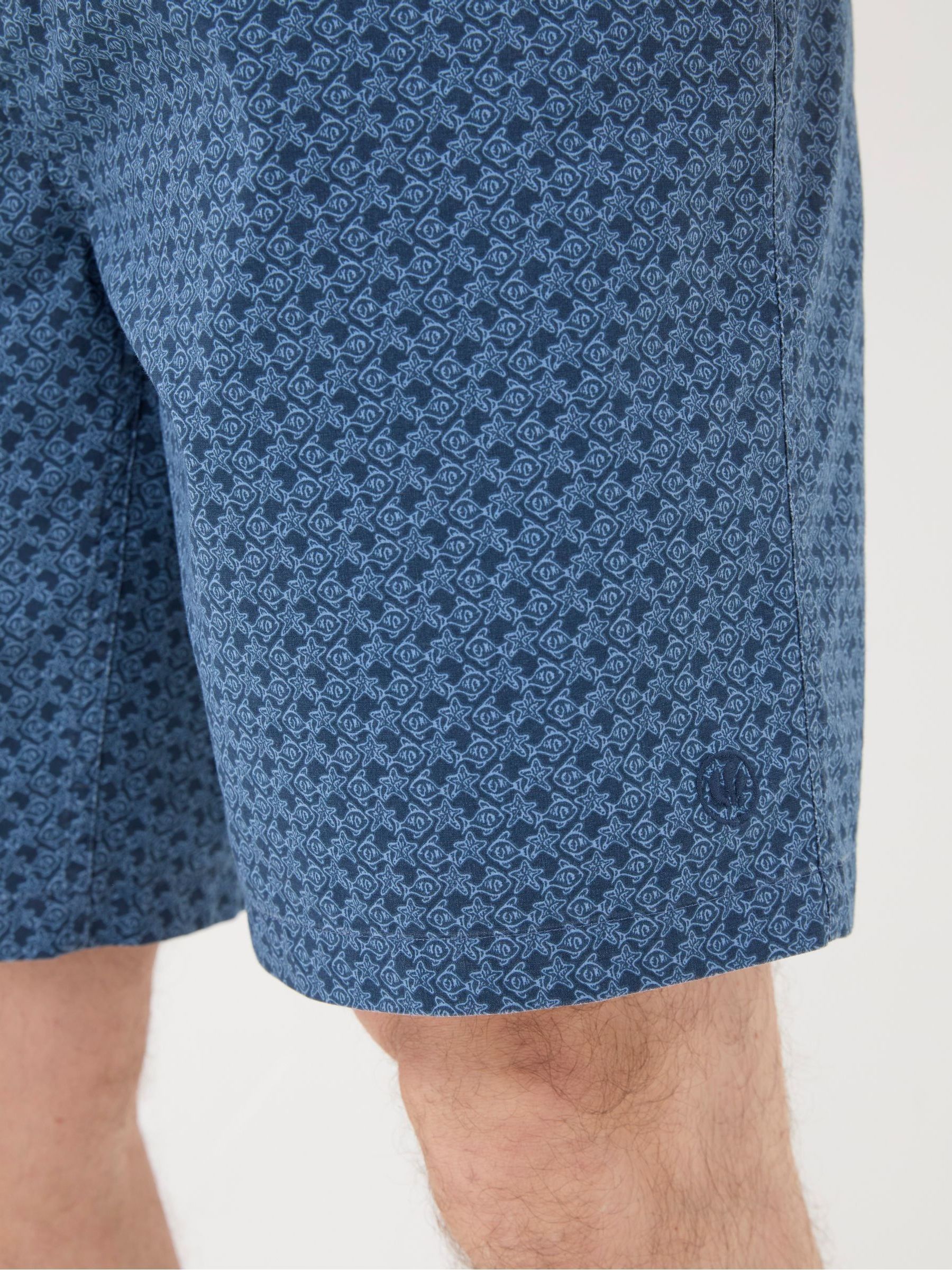 Camber Blue Star Fish Swim Shorts - Image 4 of 5