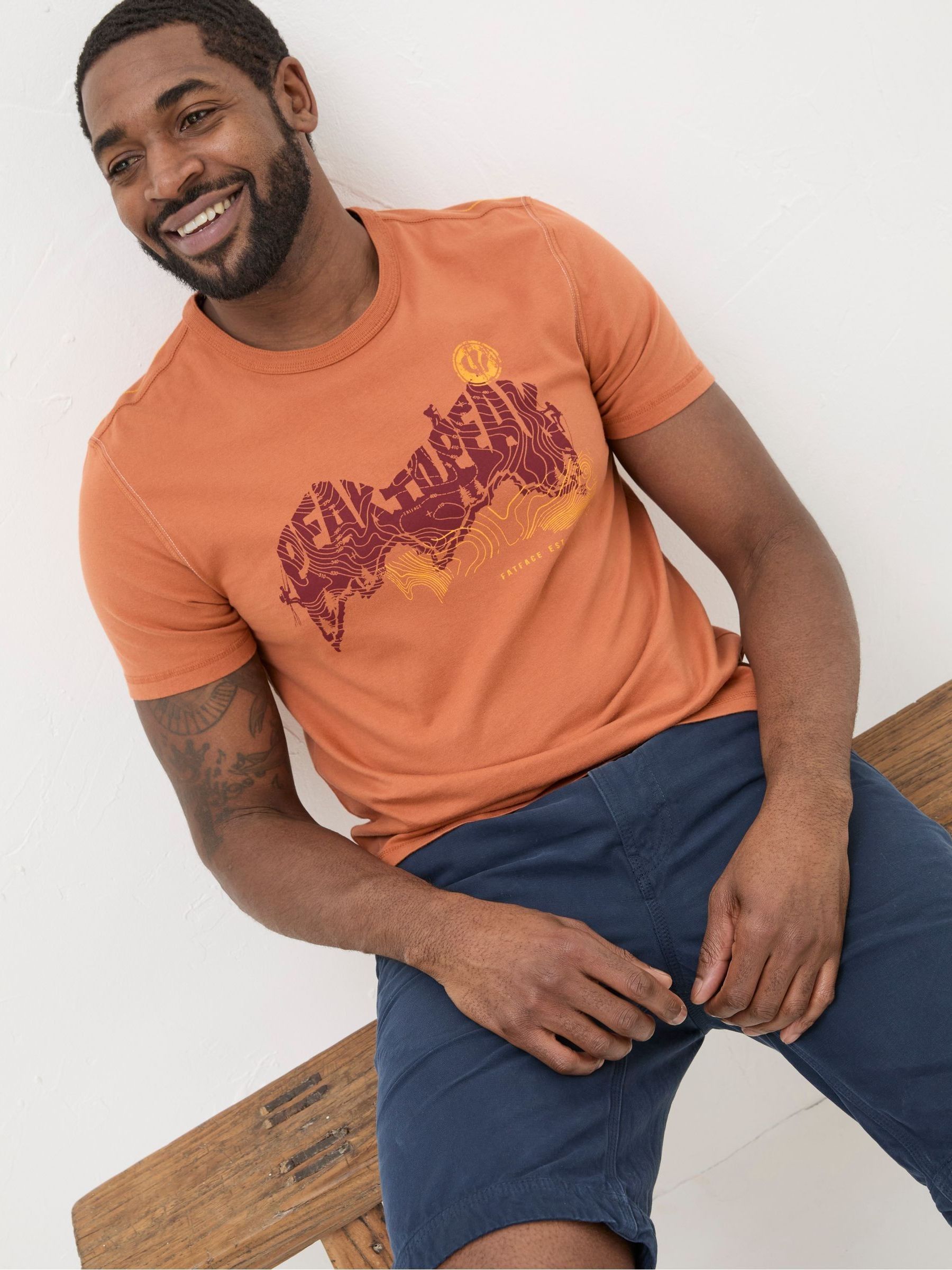 Orange Peak To Peak T-Shirt - Image 3 of 6