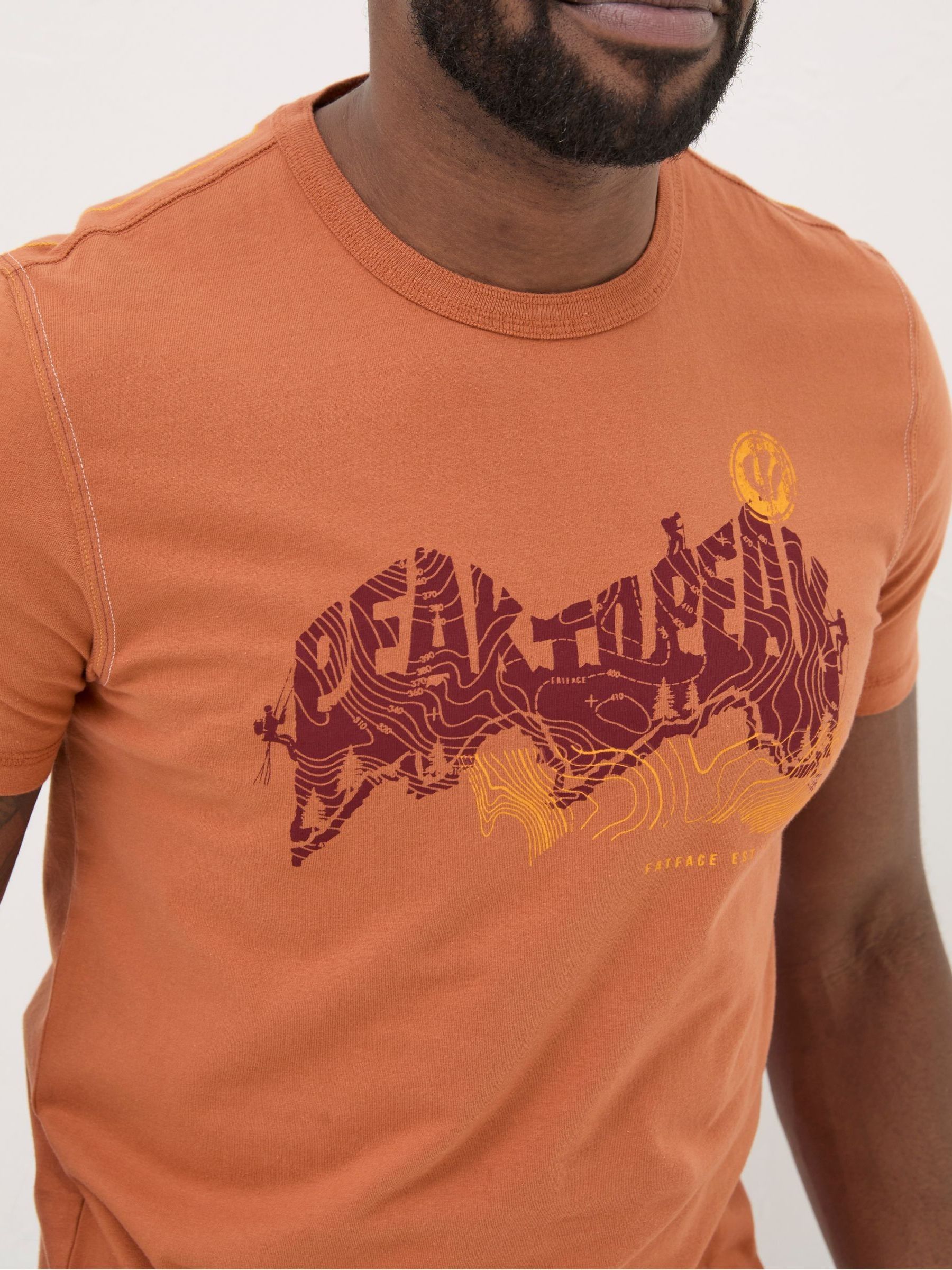 Orange Peak To Peak T-Shirt - Image 4 of 6