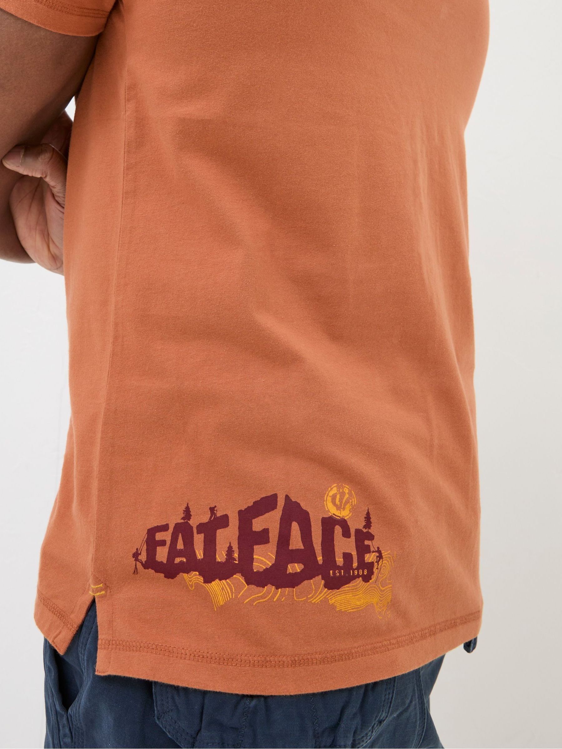 Orange Peak To Peak T-Shirt - Image 5 of 6