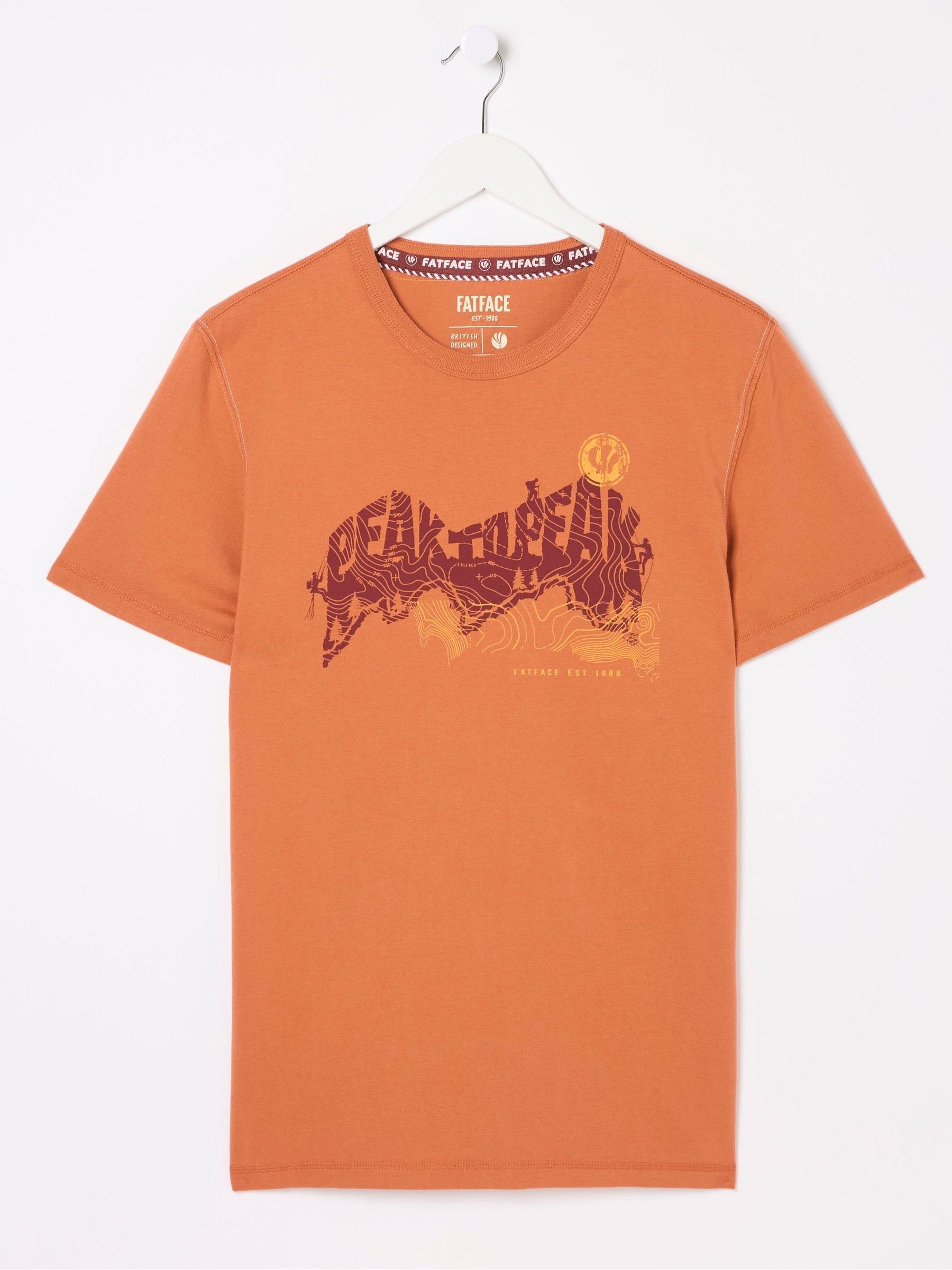 Orange Peak To Peak T-Shirt - Image 6 of 6