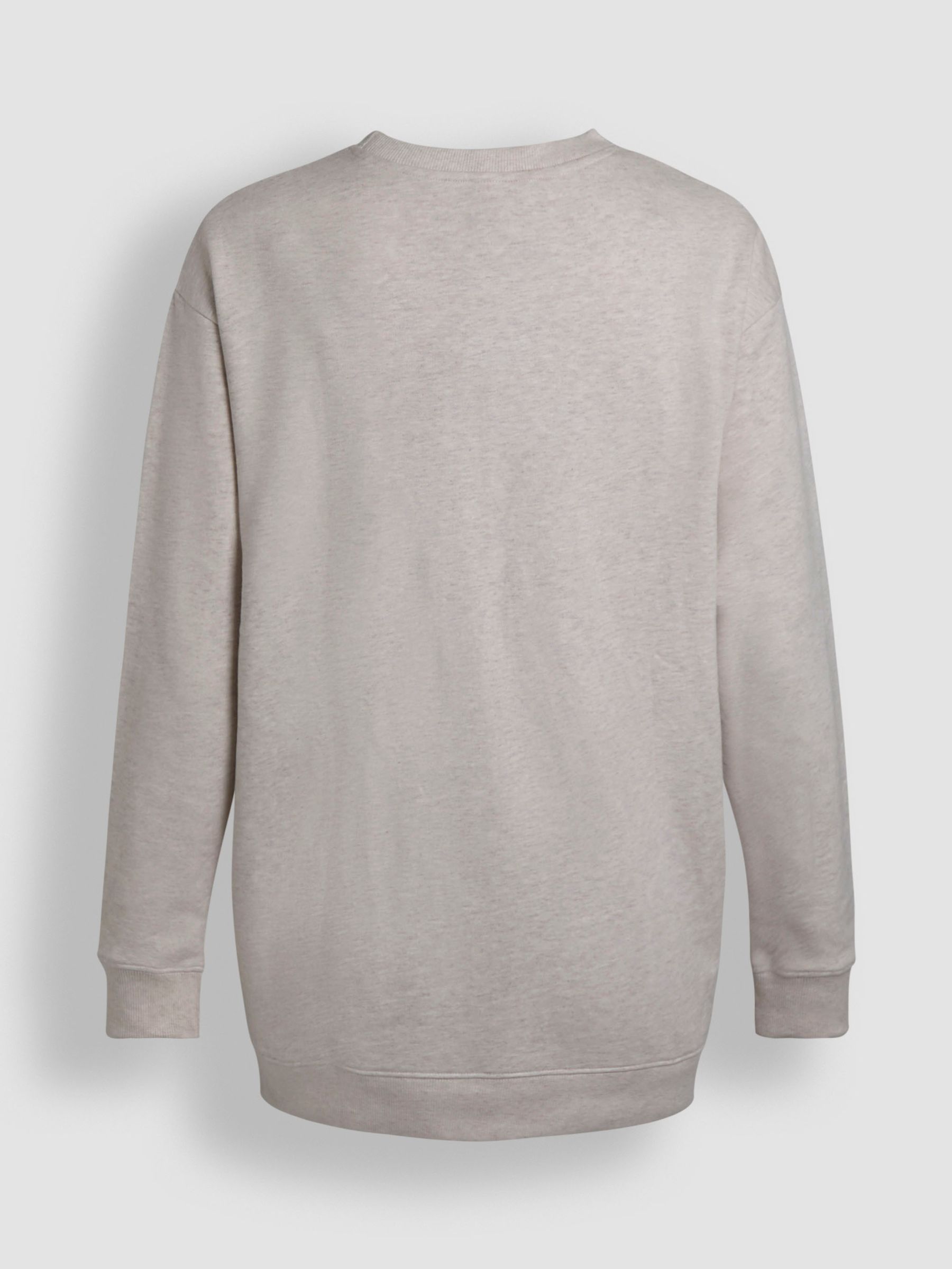 Cream Maternity Merry And Bright Sweatshirt - Image 4 of 5