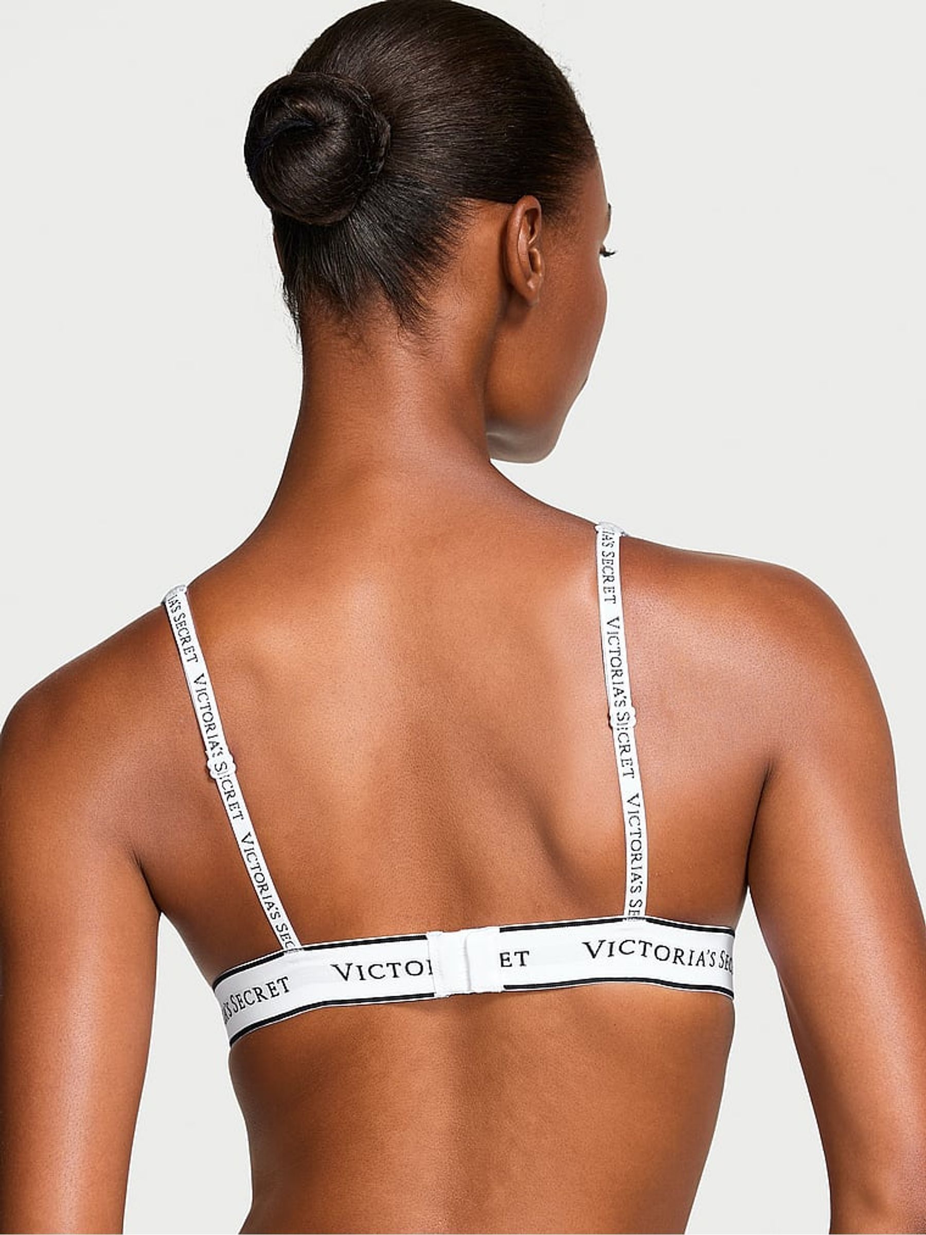 Grey Heather Logo Bralette - Image 2 of 3