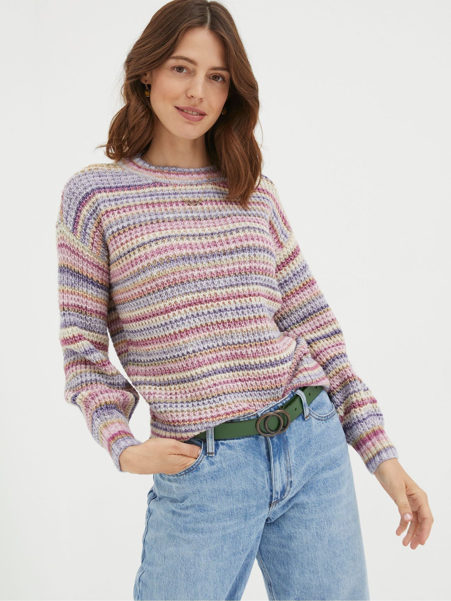 Camille Multi Stripe Jumper - Image 1 of 4