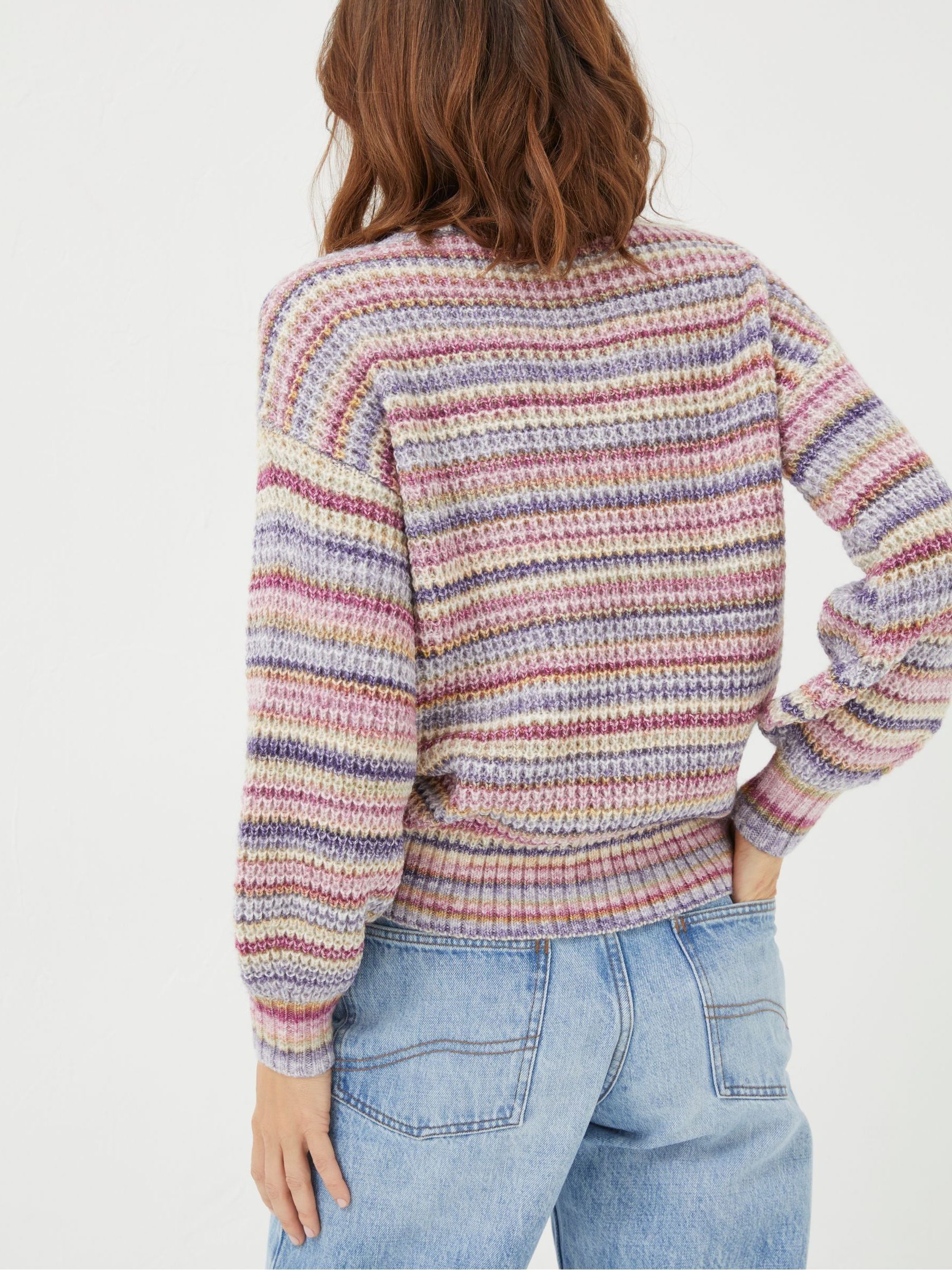 Camille Multi Stripe Jumper - Image 2 of 4