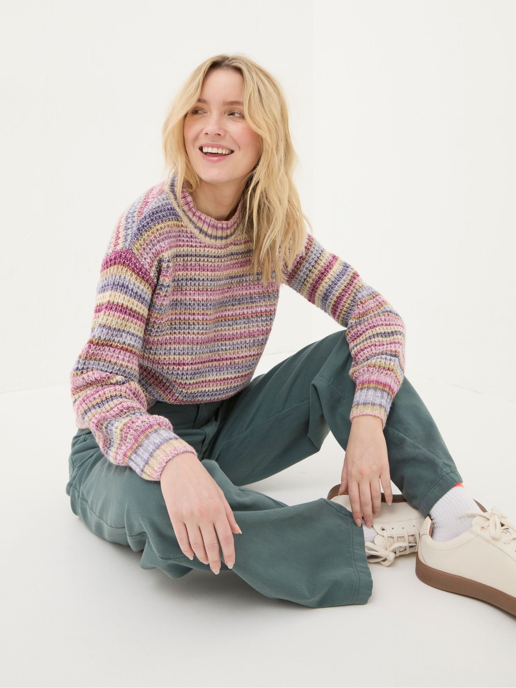 Camille Multi Stripe Jumper - Image 4 of 6