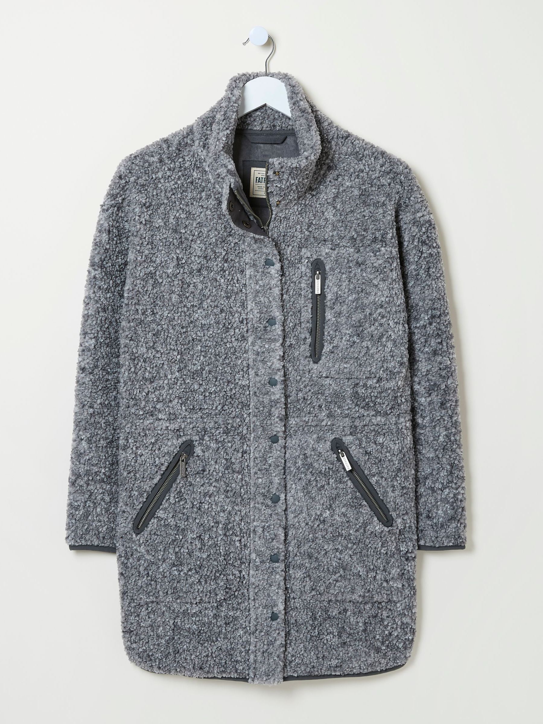 Hadley Grey Fleece Jacket - Image 7 of 7