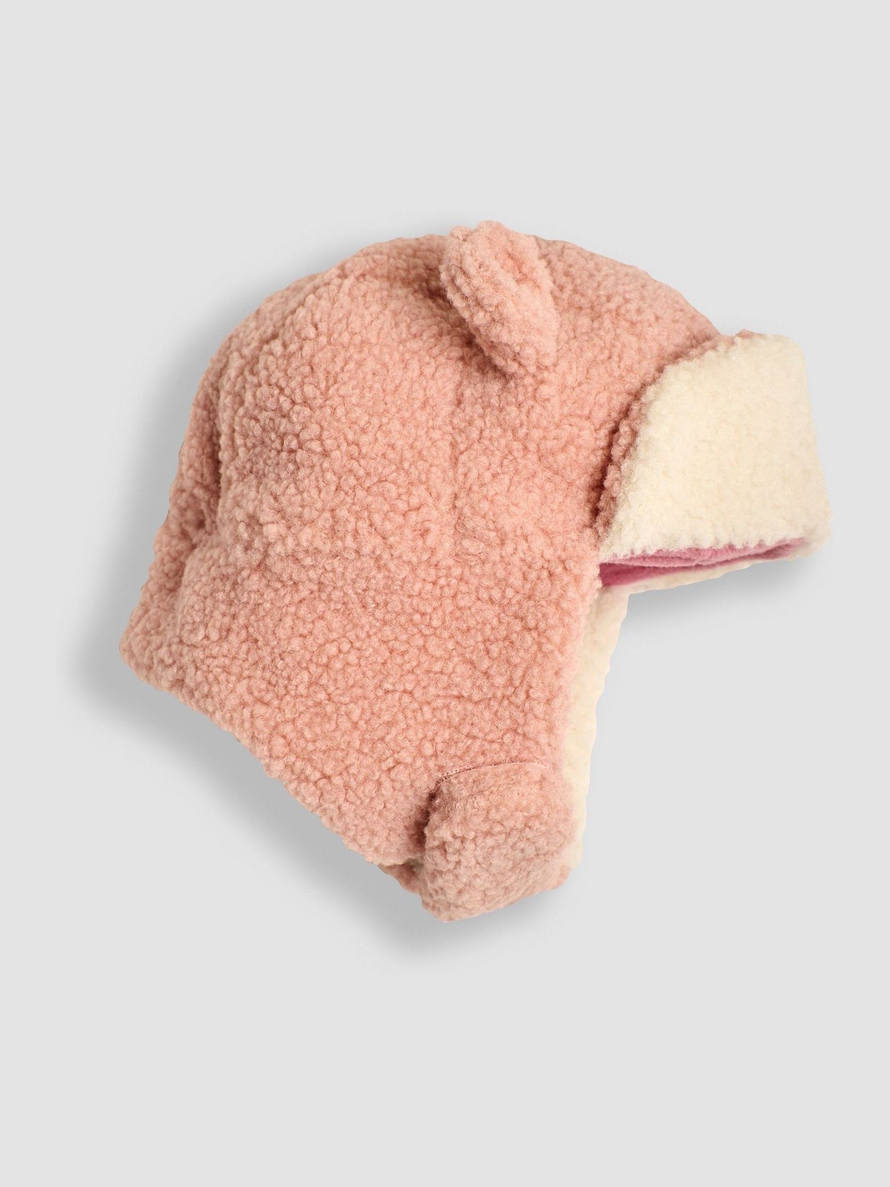 Rose Pink Cosy Borg Hat - Image 2 of 4