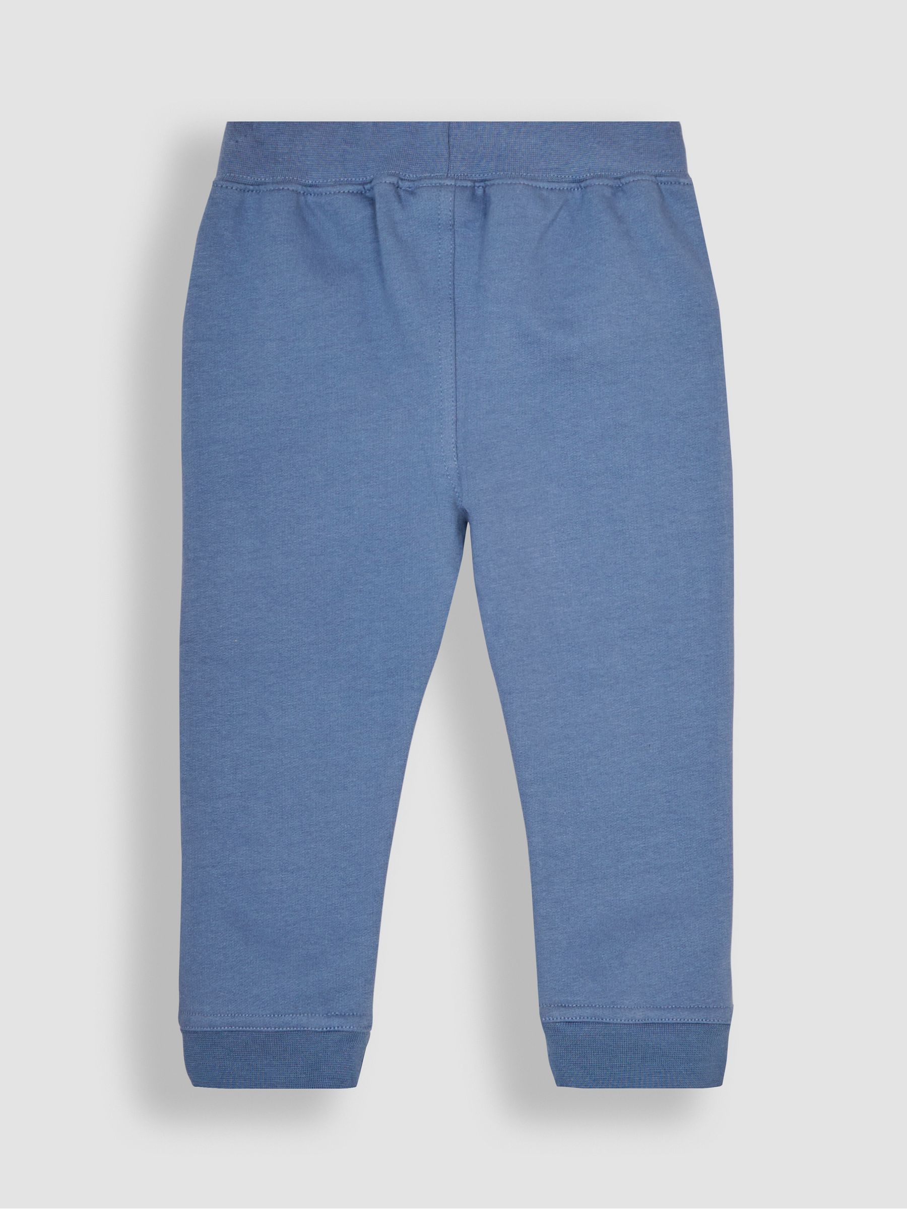 Denim Blue Construction Appliqué Knee Pet in Pocket Joggers - Image 2 of 3