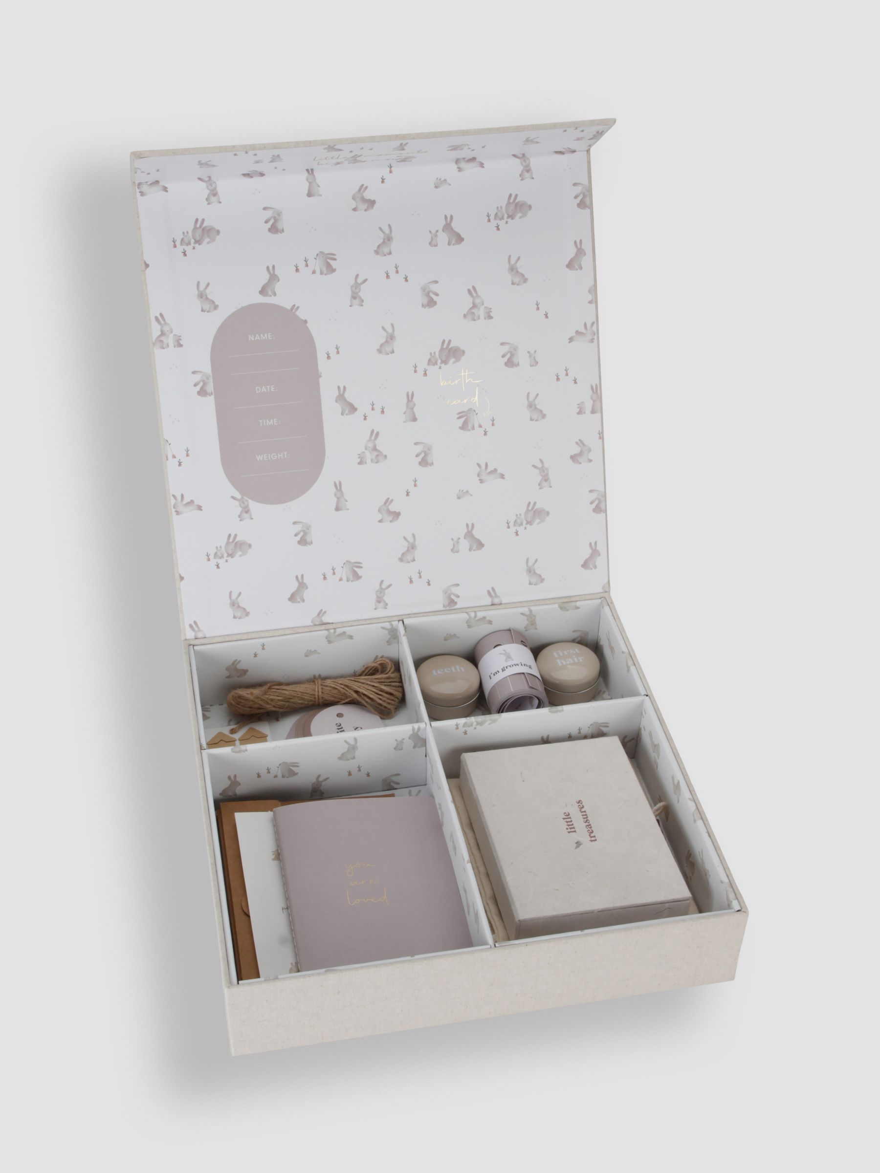 White Little Dutch Memory Box Baby Bunny - Image 3 of 12