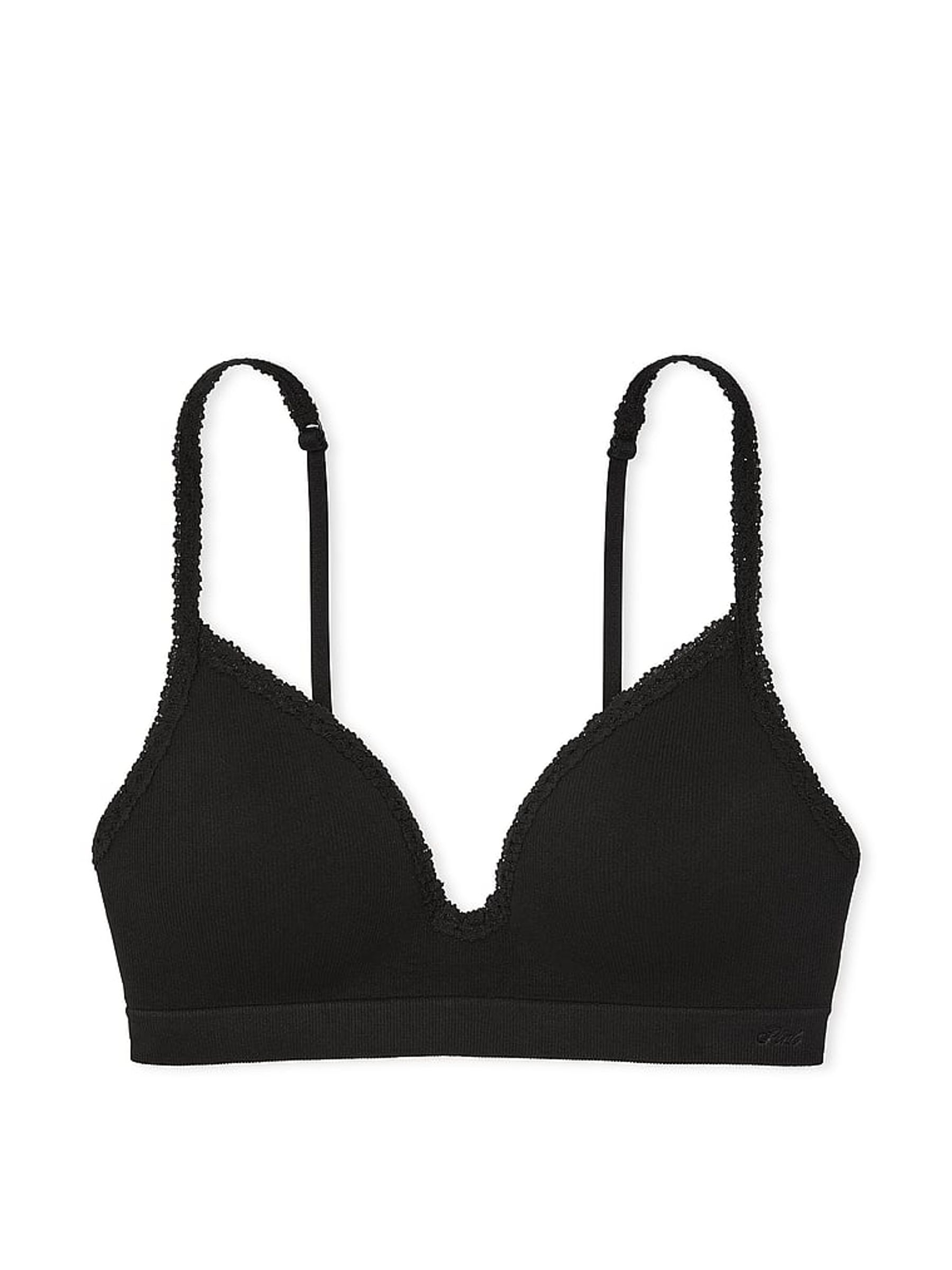 Black Seamless Bralette - Image 3 of 3