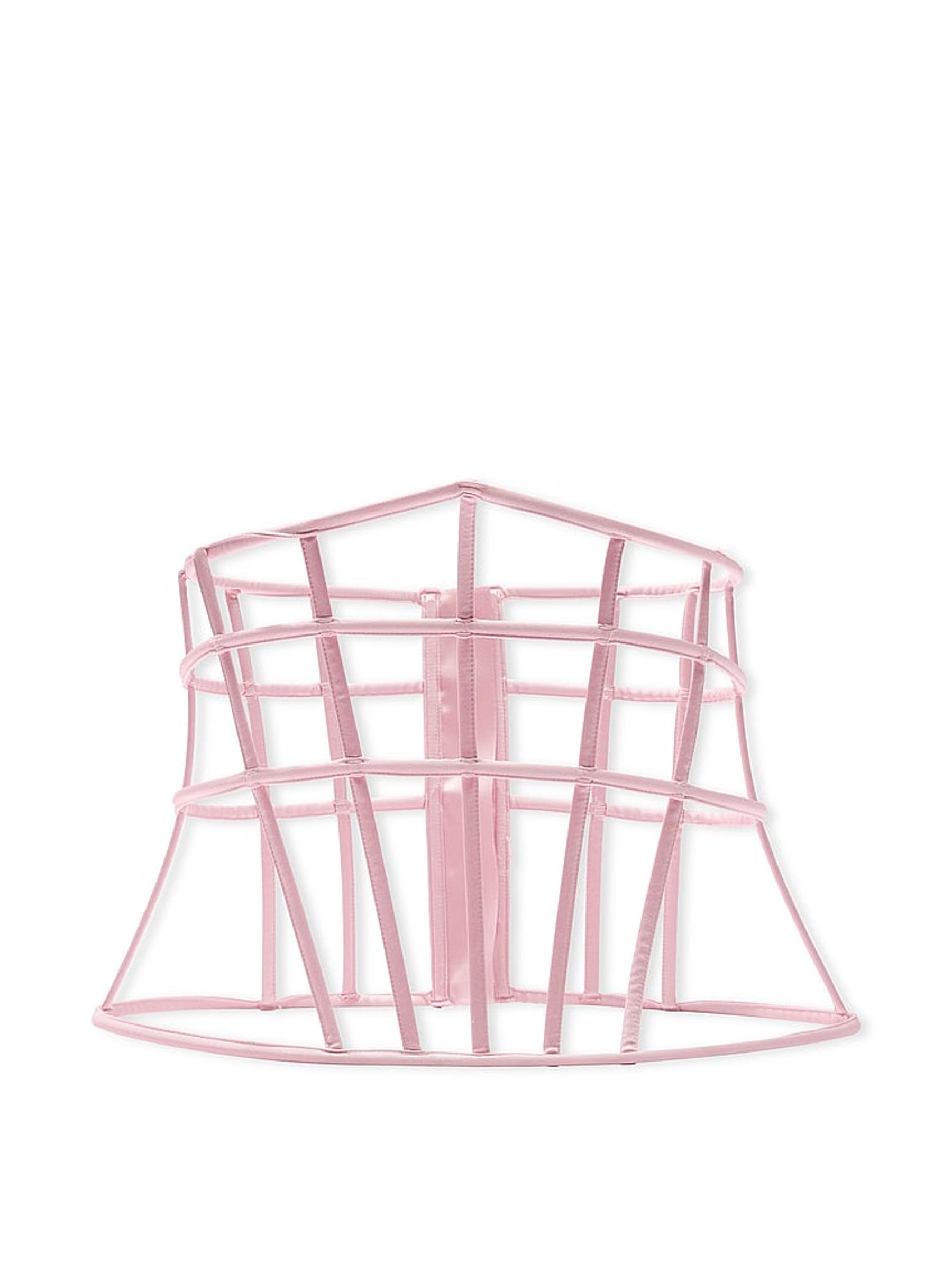 Pink Lily Embroidery Corset - Image 3 of 3