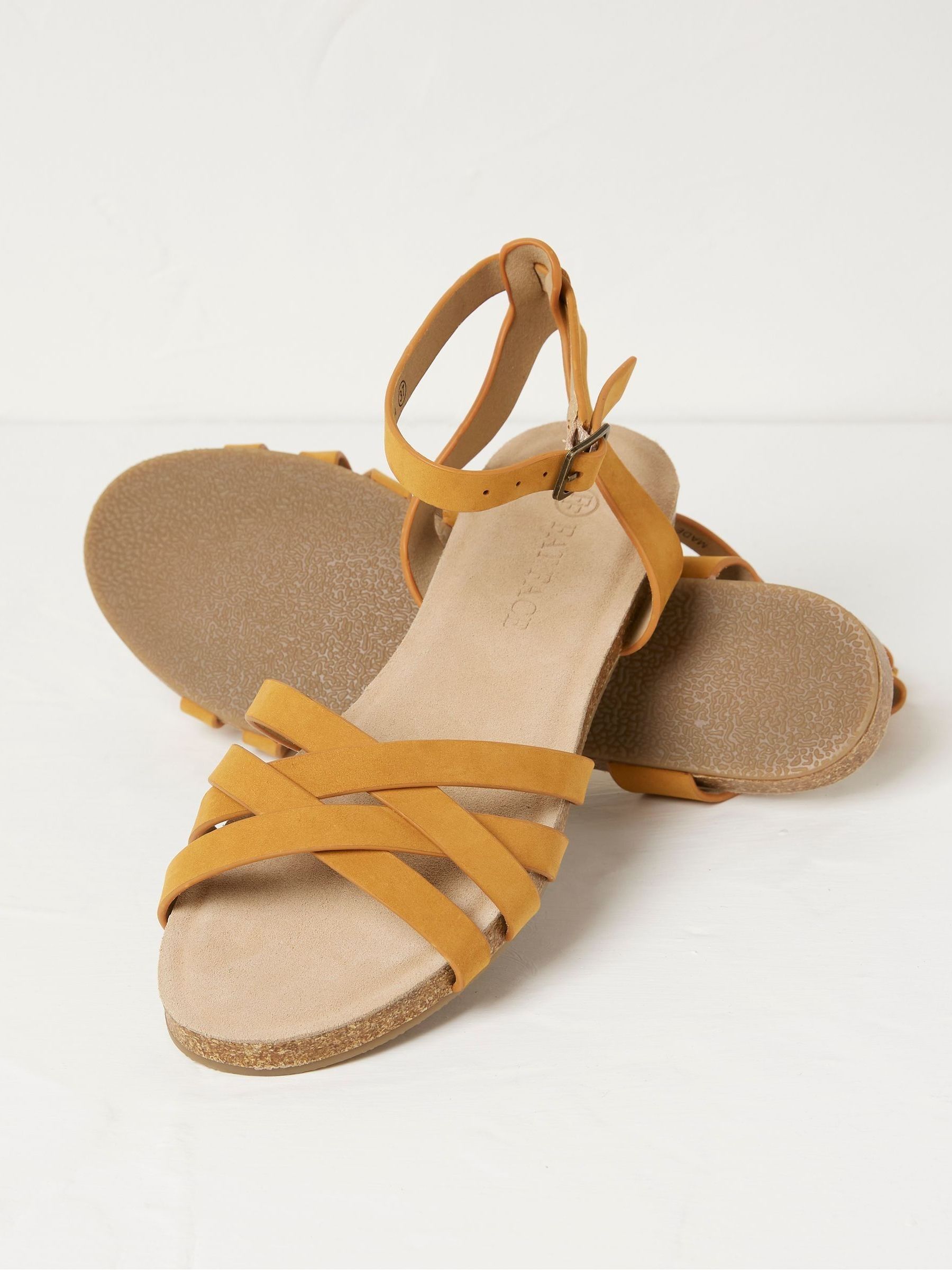 Beth Yellow Sandals - Image 2 of 3