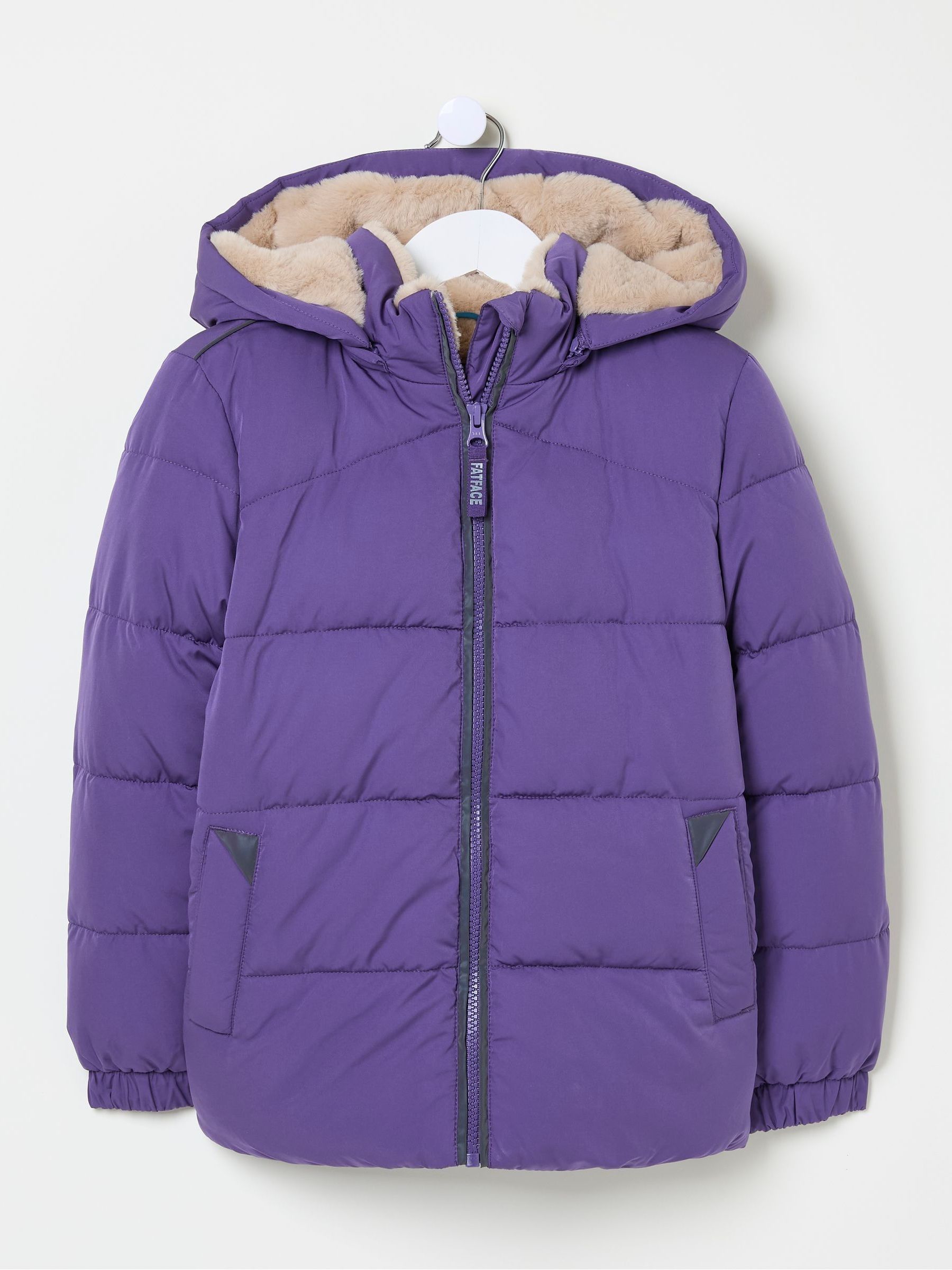 Everly Purple Padded Jacket - Image 6 of 6