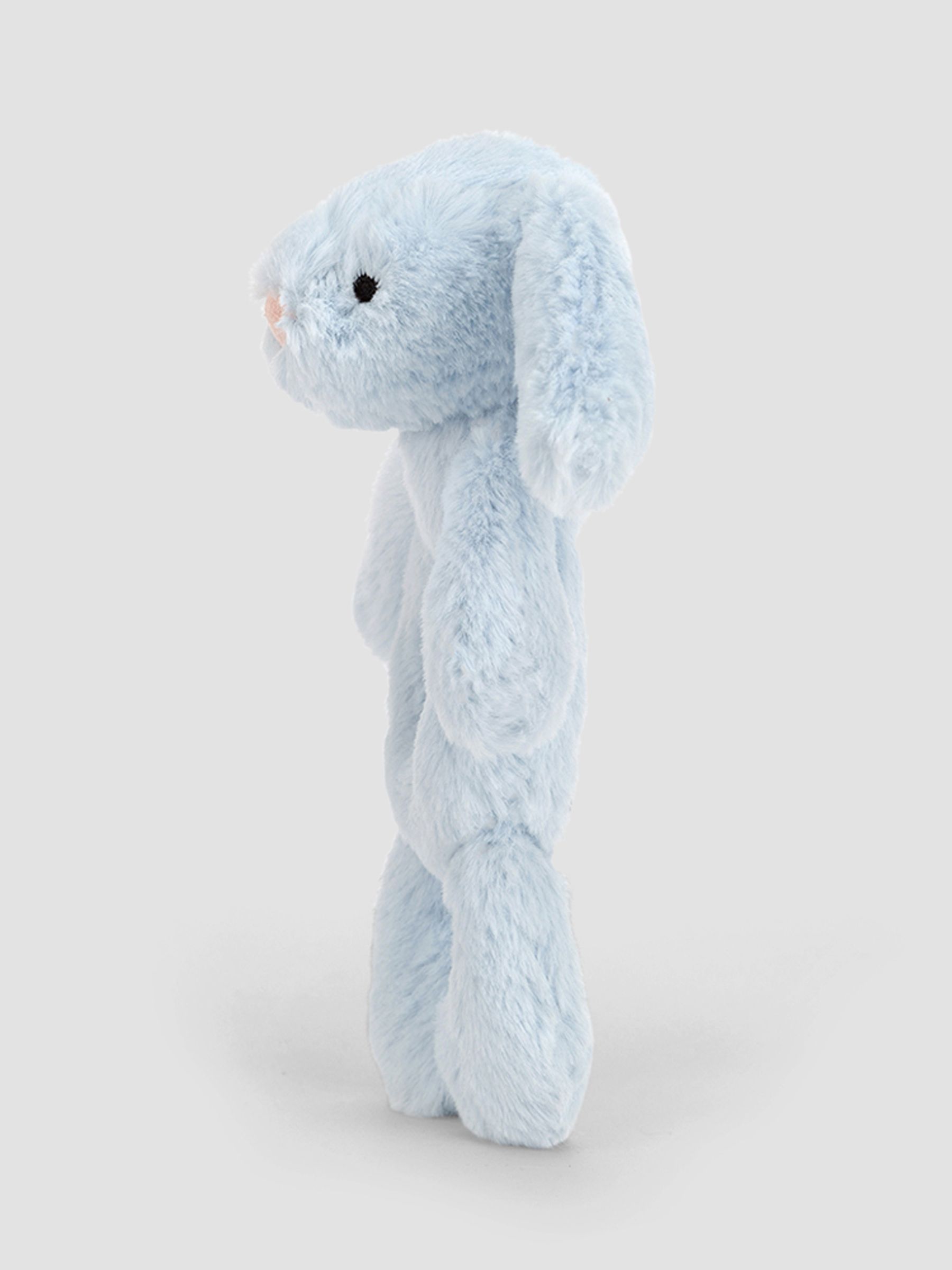 Blue Jellycat Bashful Bunny Ring Rattle - Image 1 of 4