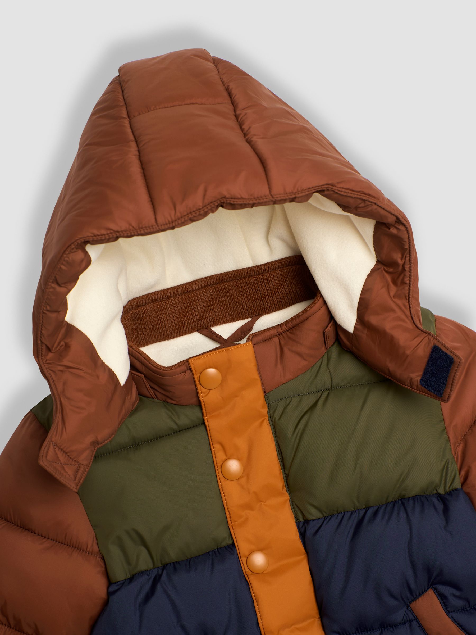 Brown Puffer Jacket - Image 6 of 6