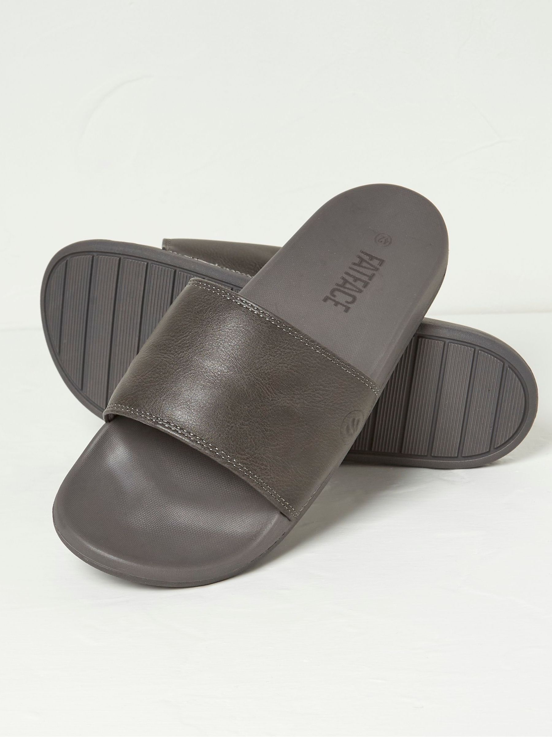 Alten Grey Pool Slides - Image 2 of 3 Alten Grey Pool Slides - Image 2 of 3