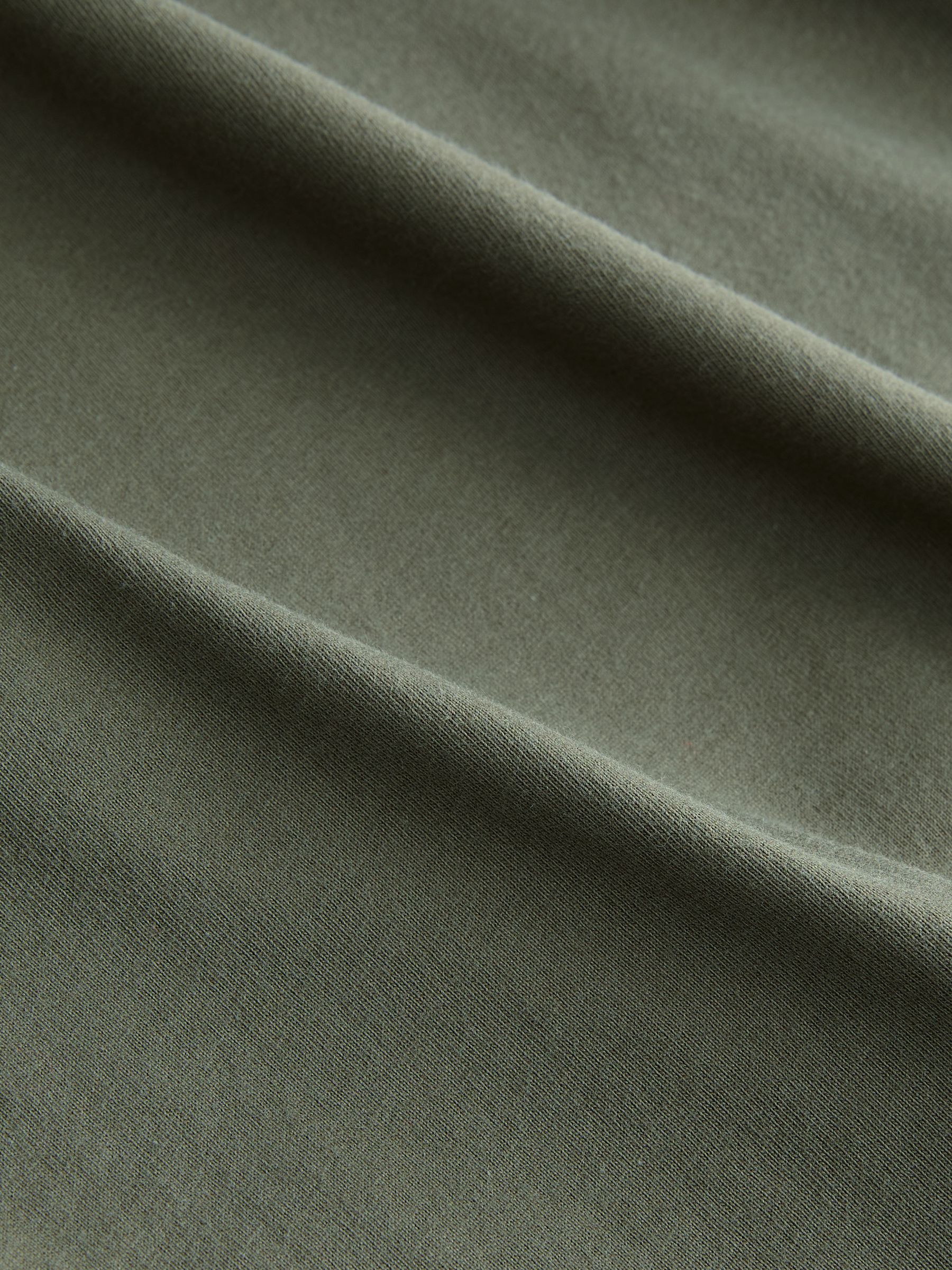 Light Green Everyday 100% Cotton Crew Neck T-Shirt - Image 4 of 4