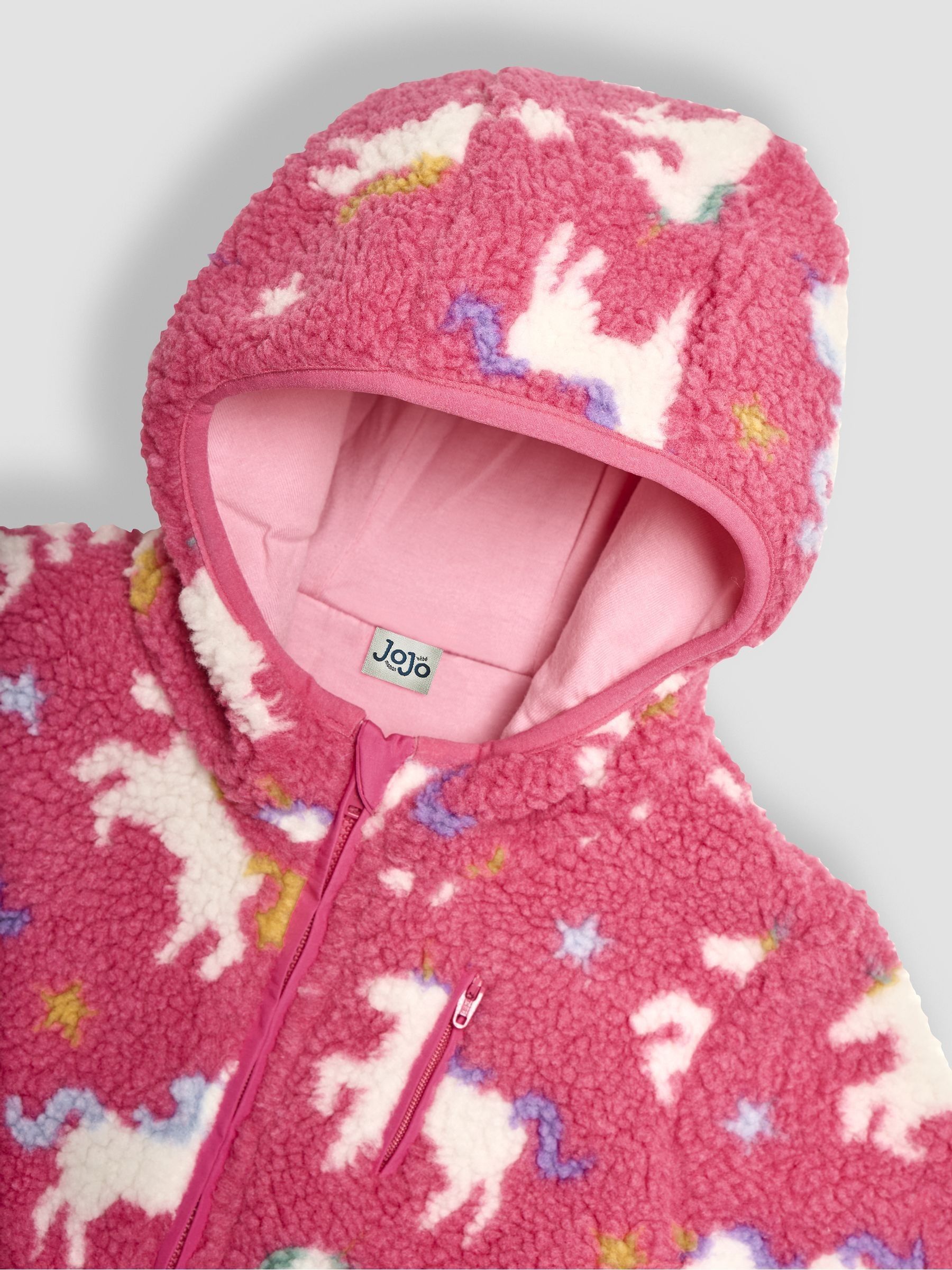 Pink Unicorn Teddy Fleece - Image 3 of 3