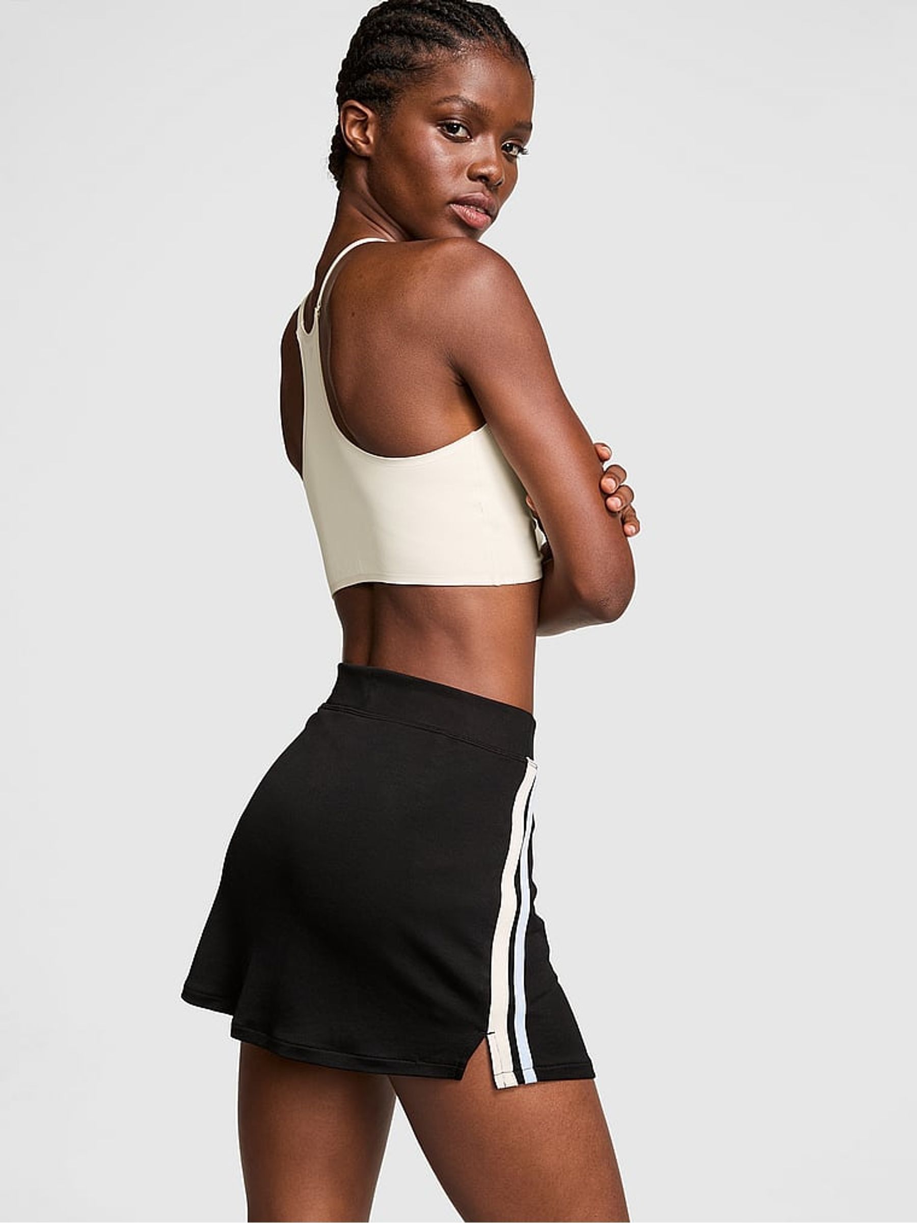 Black Tracksuit Skort - Image 2 of 3