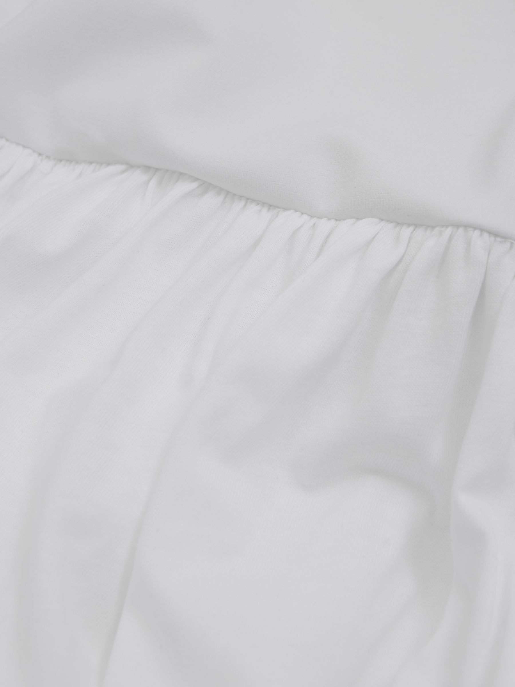 Removable Strap Jersey Beach Dress in White - Image 5 of 5