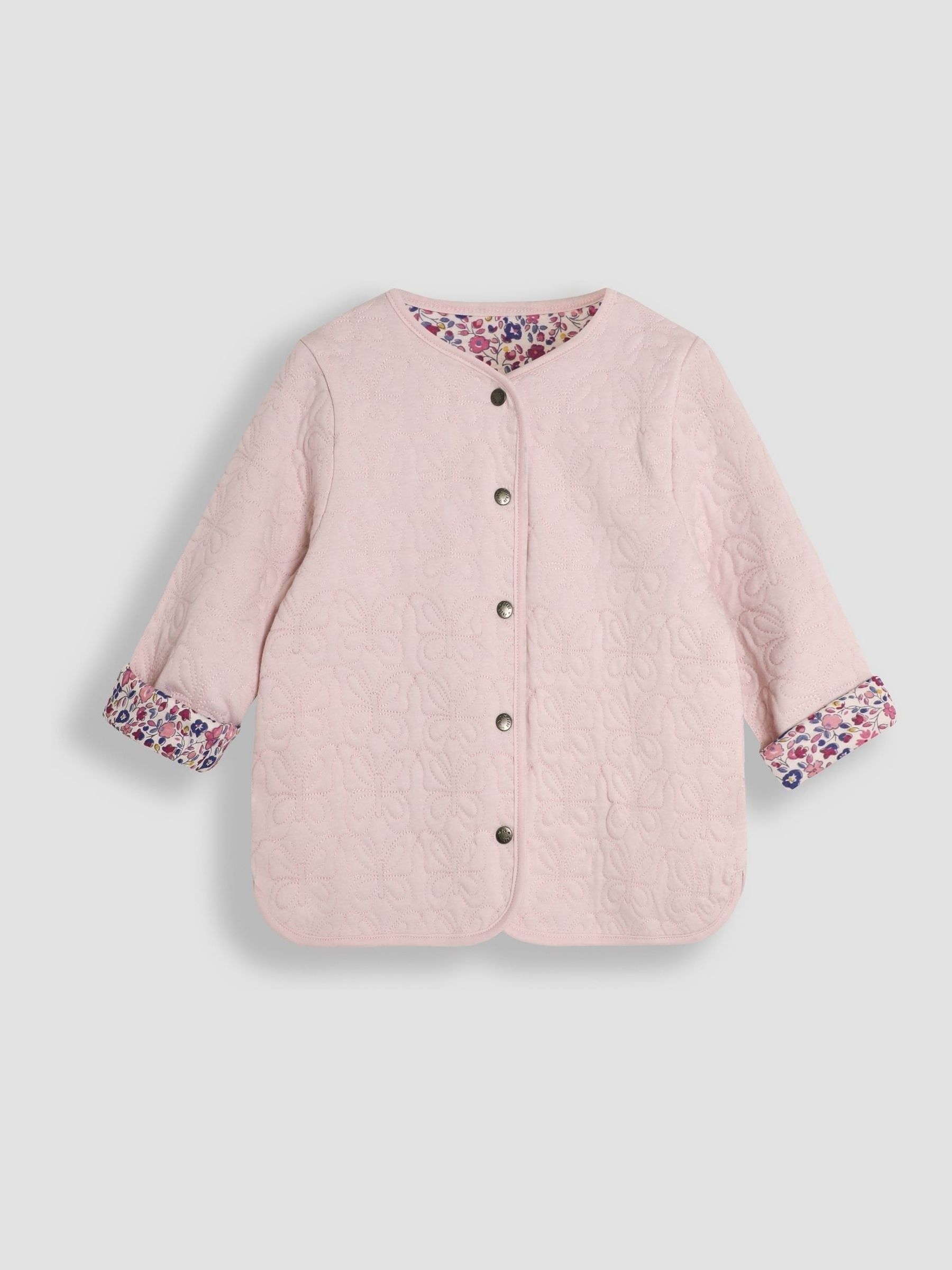 Berry Butterfly Quilted Reversible Jacket - Image 2 of 4