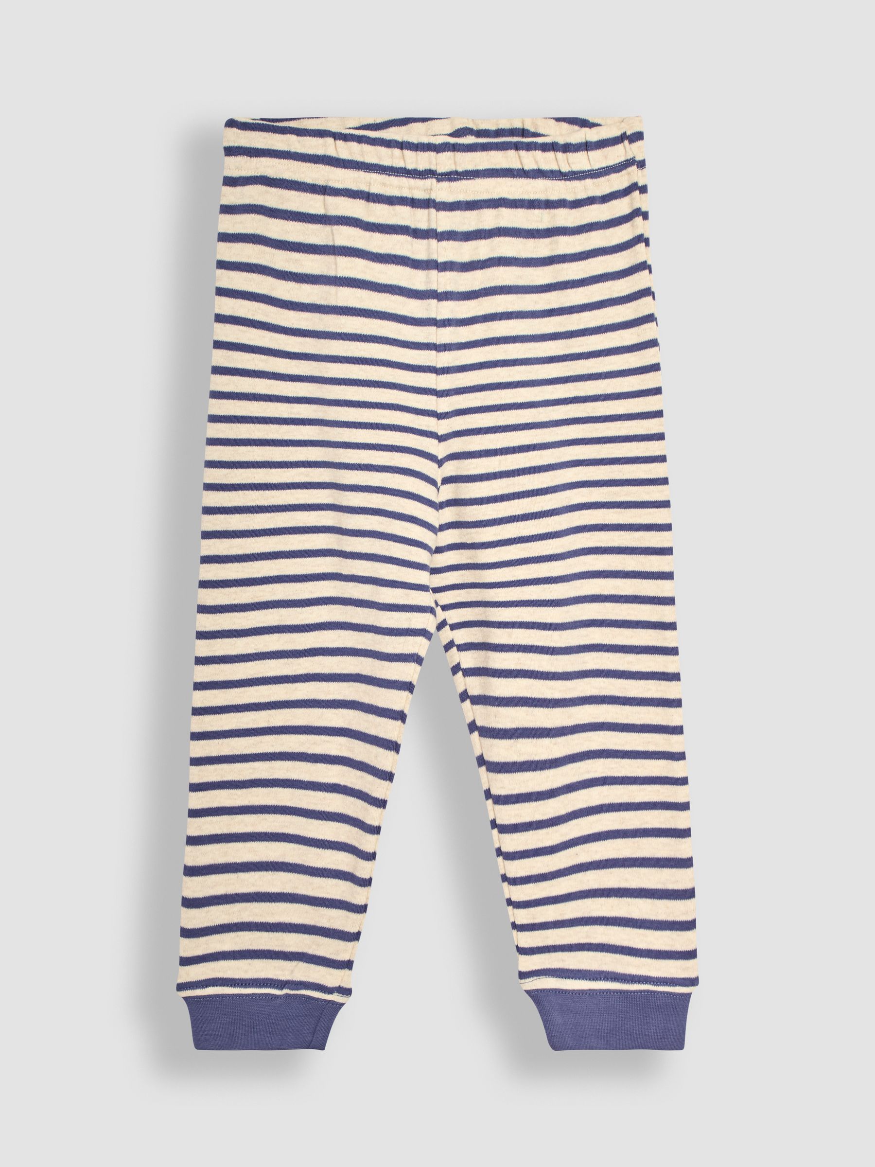 Marl Grey Tractor Jersey Pyjamas 2 Pack - Image 8 of 9