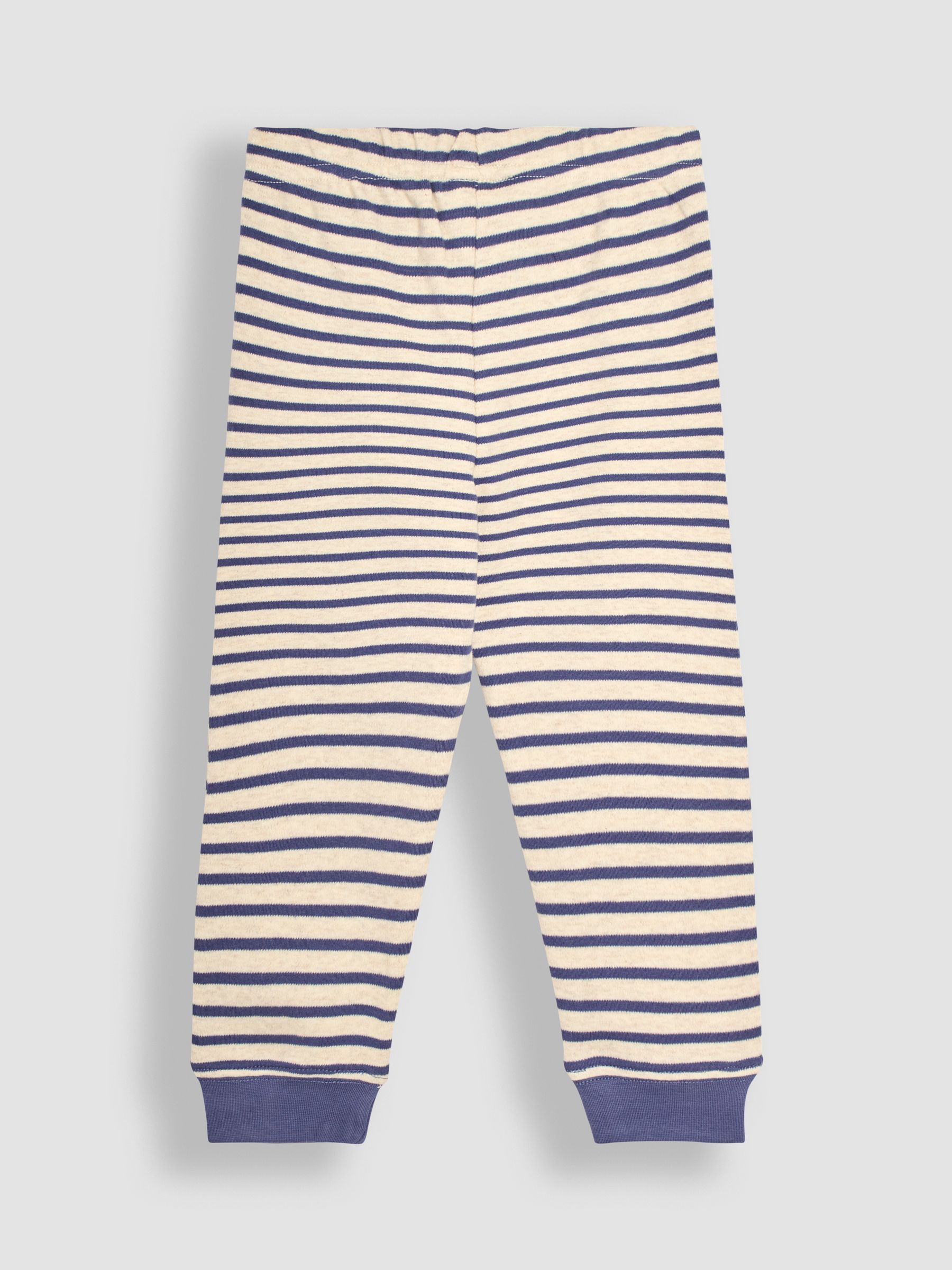 Marl Grey Tractor Jersey Pyjamas 2 Pack - Image 9 of 9