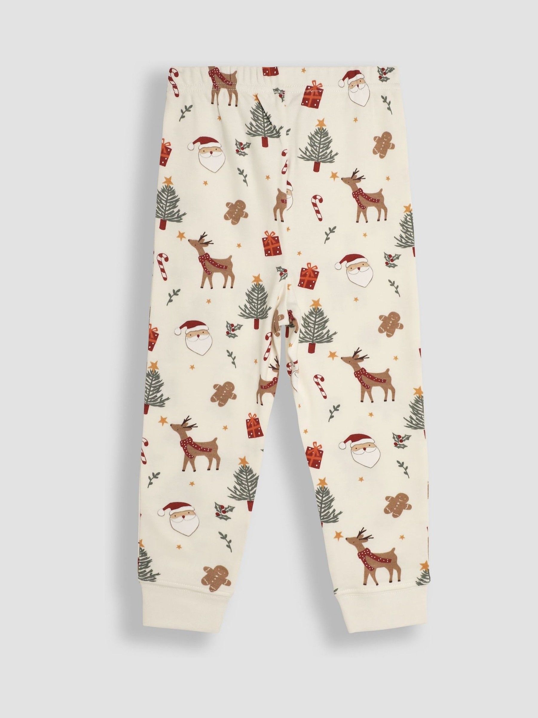 Cream Pretty Christmas Pyjamas - Image 7 of 7