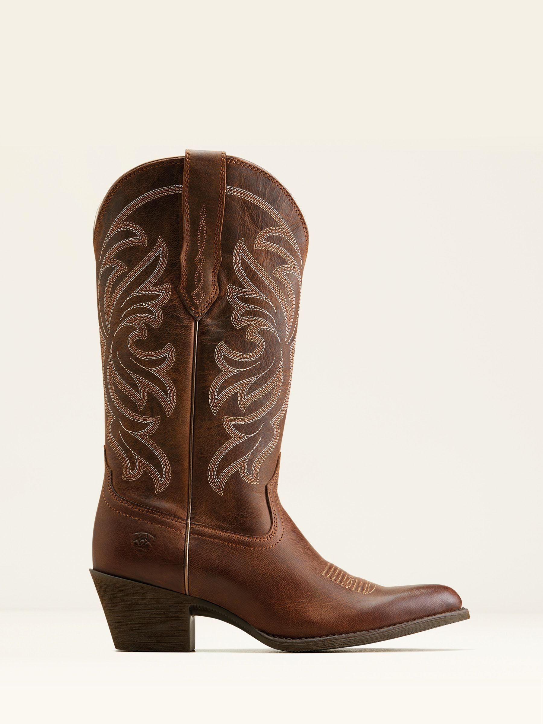 Ariat Brown Ariat Heritage J Toe Stretchfit Western Boots - Image 2 of 4