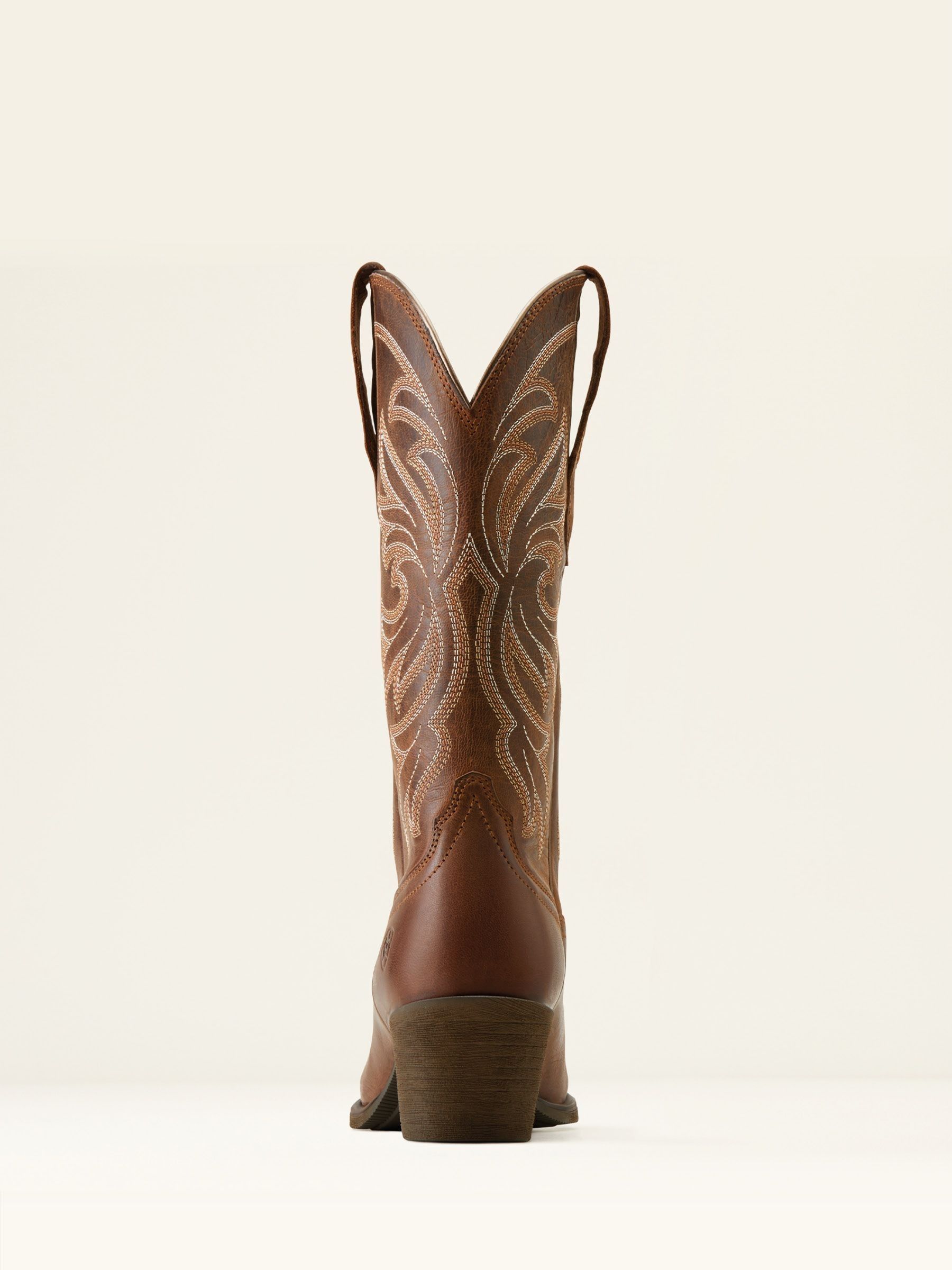 Ariat Brown Ariat Heritage J Toe Stretchfit Western Boots - Image 3 of 4