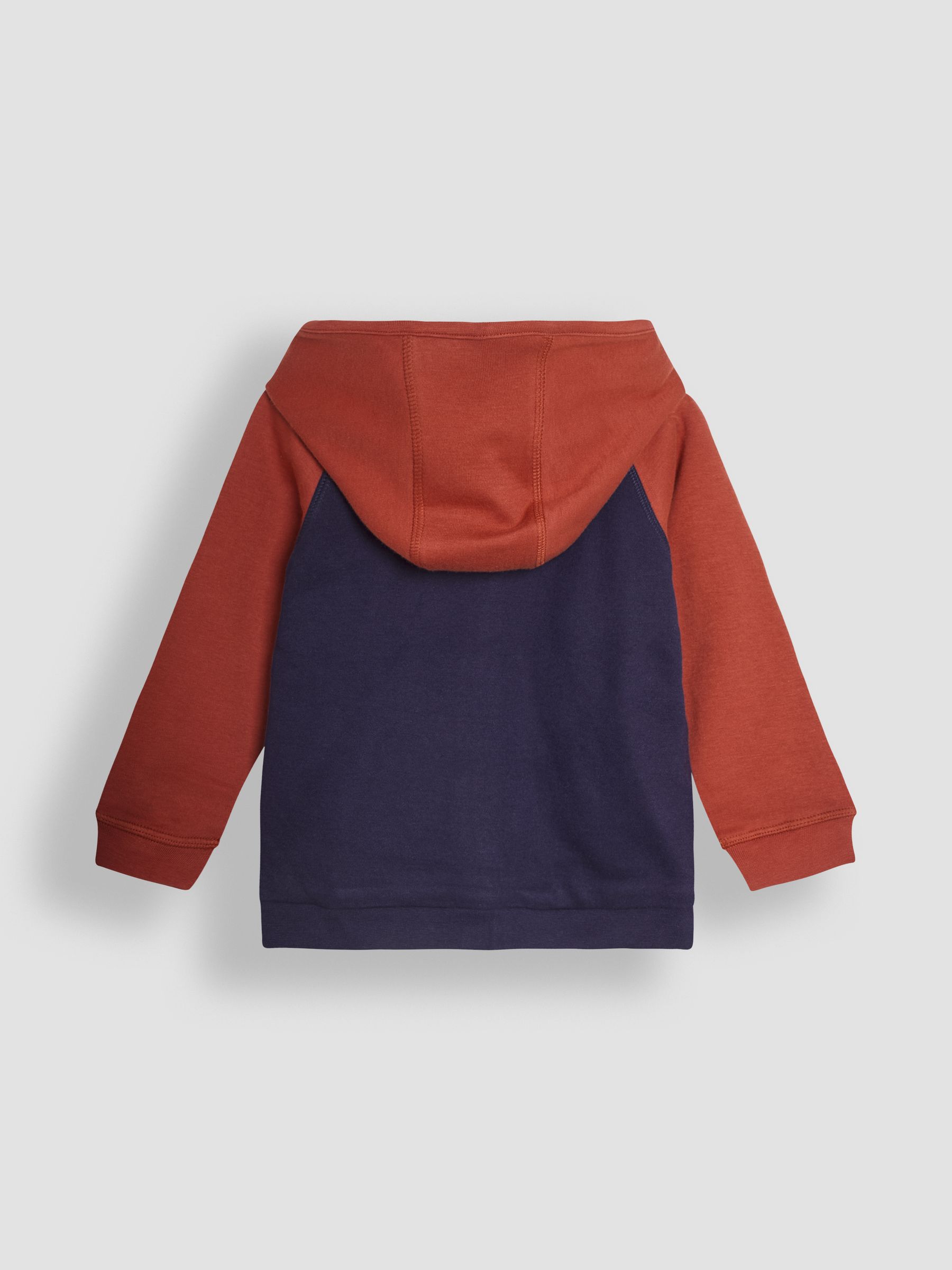 Rust Fox Applique Reversible Hoodie - Image 3 of 8