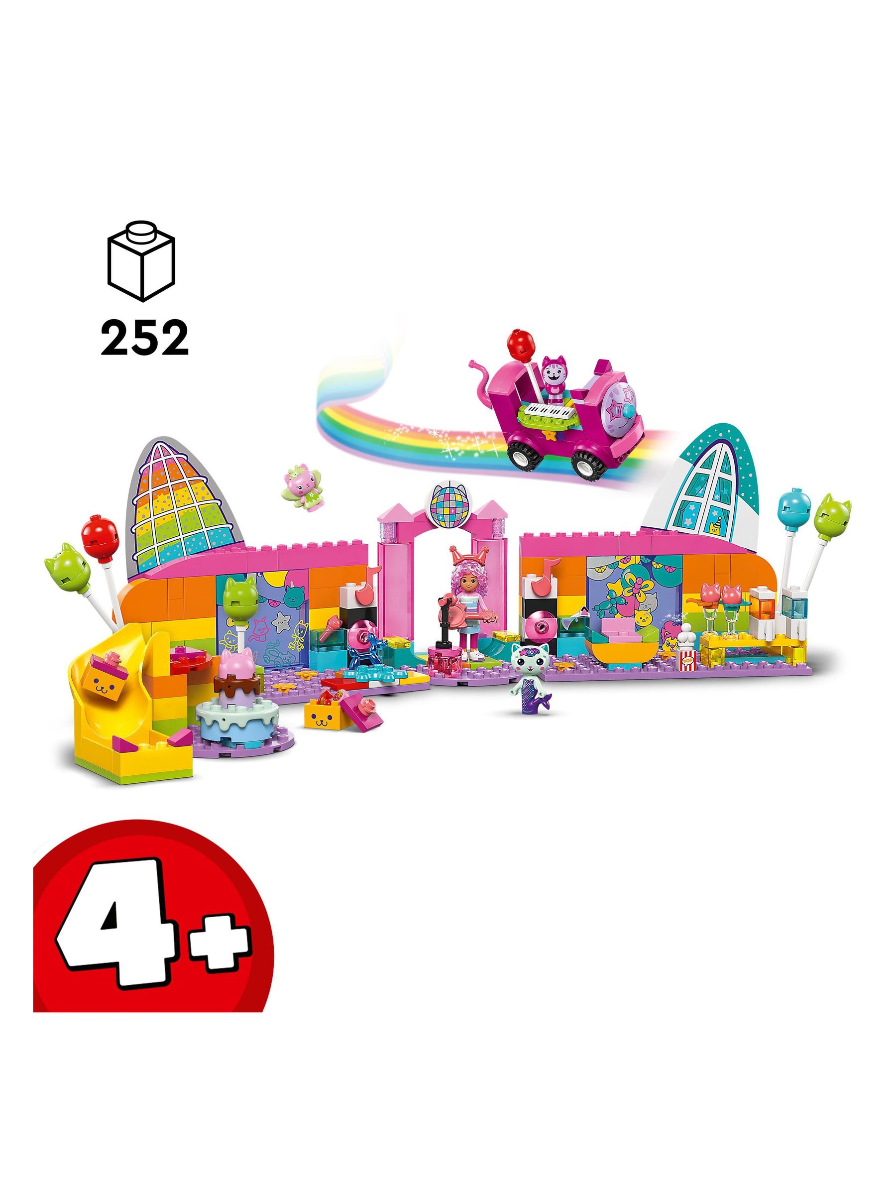 LEGO Gabbys Dollhouse Gabbys Party Room Toy - Image 4 of 8