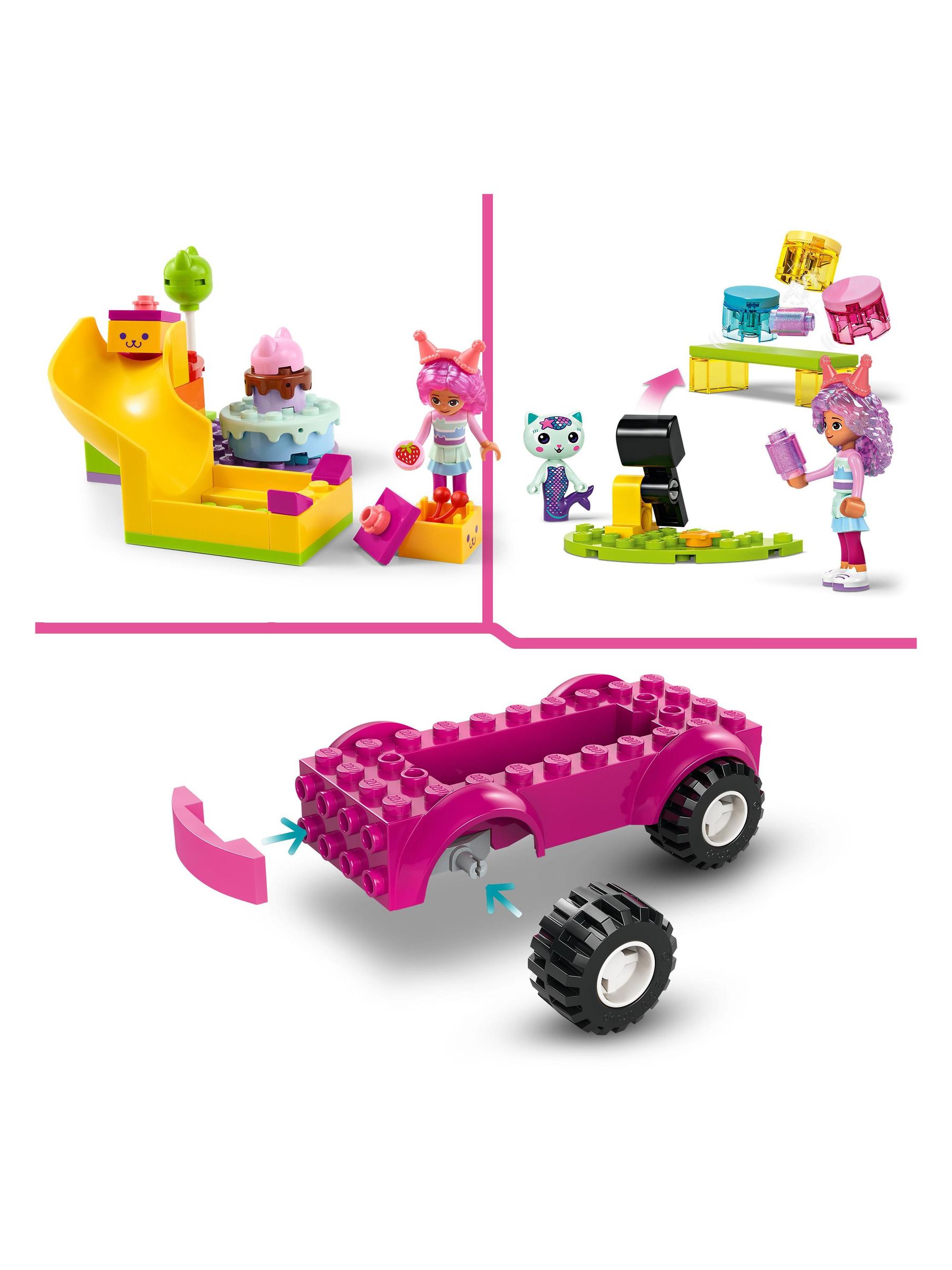LEGO Gabbys Dollhouse Gabbys Party Room Toy - Image 6 of 8