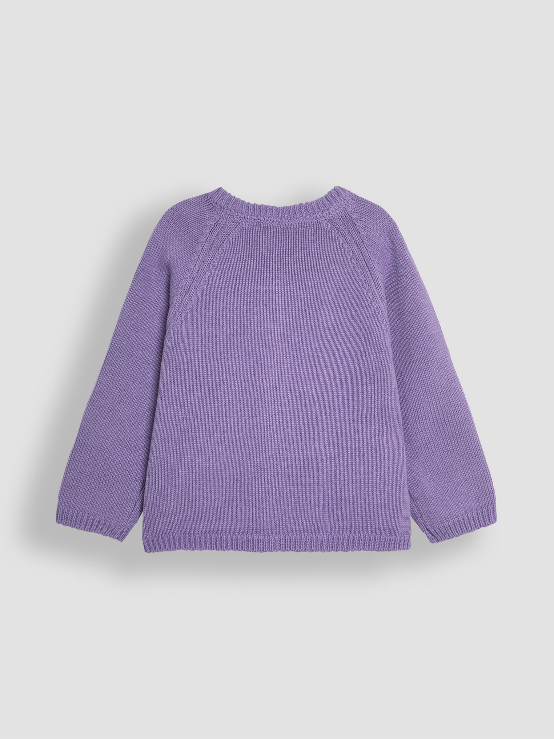 Lilac Purple Fairy & Toadstool Pet in Pocket Cardigan - Image 2 of 3