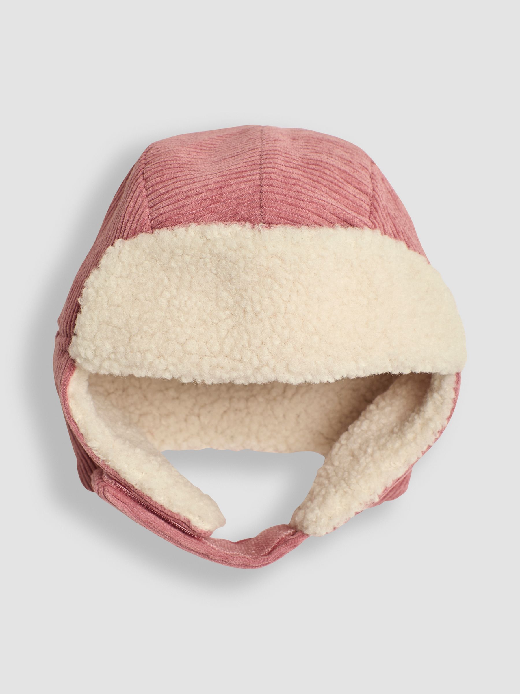 Rose Pink Cosy Cord Hat - Image 1 of 3